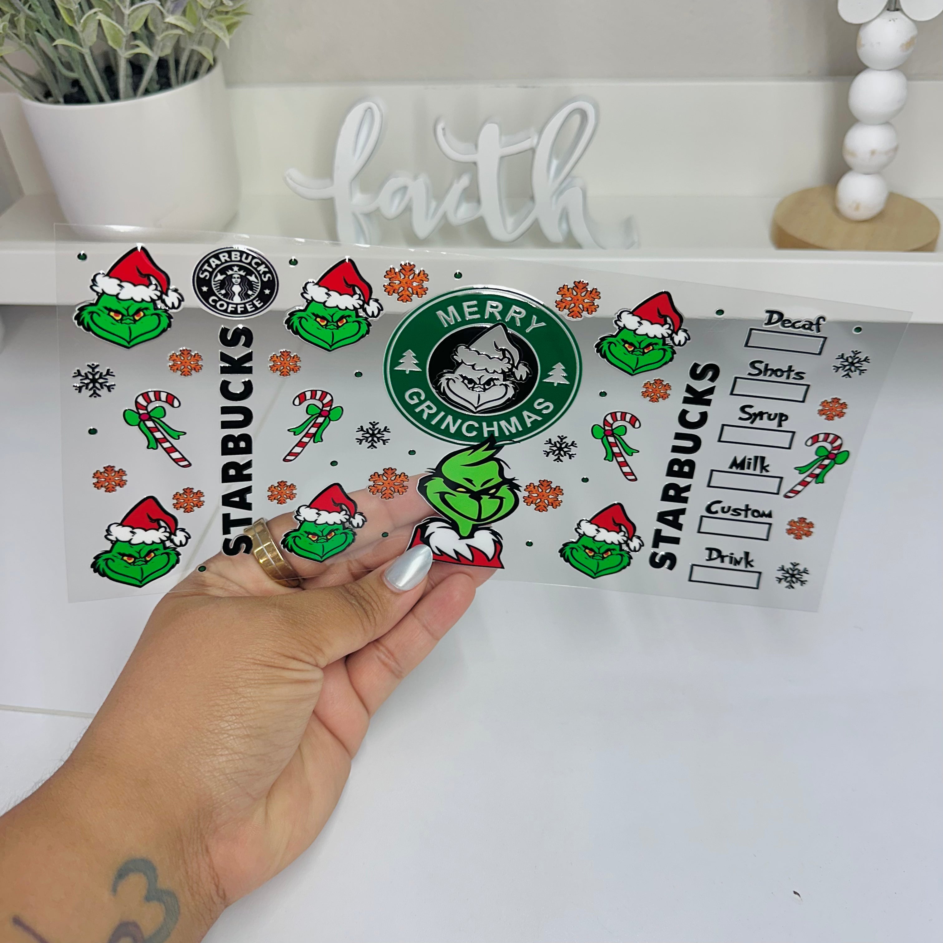 Mr Green Coffee | UV DTF