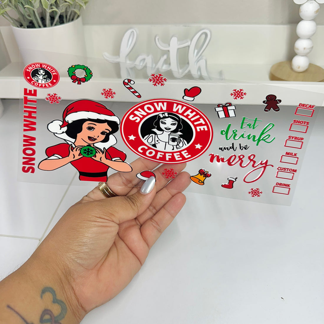 Christmas Princess SW | UV DTF