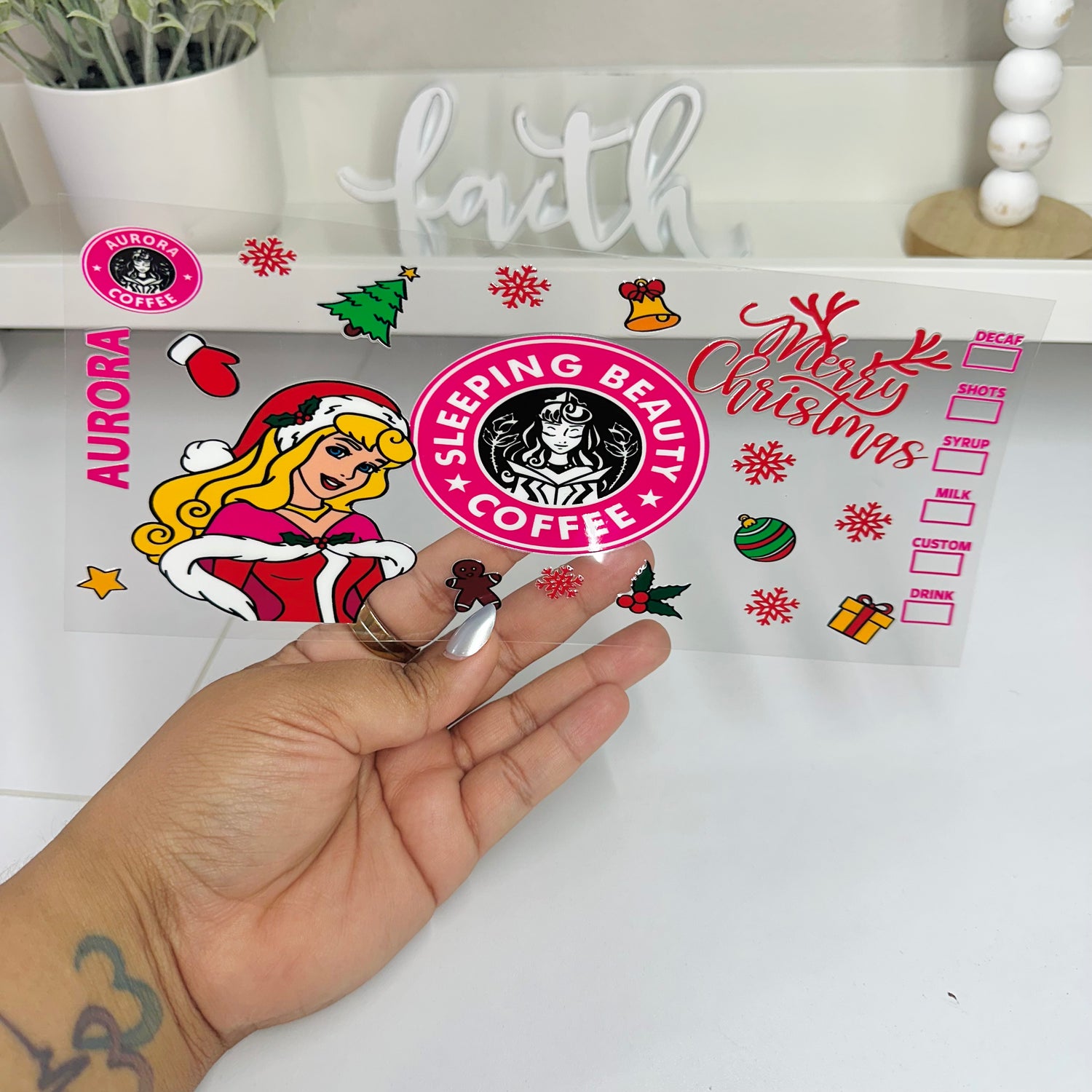 Christmas Princess A | UV DTF