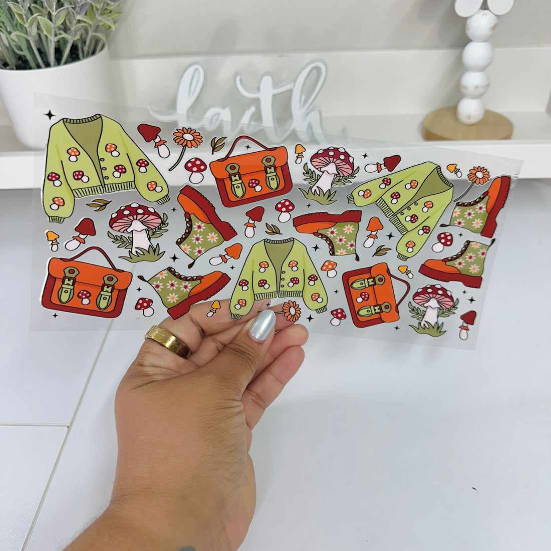 Goblincore Girl | UV DTF