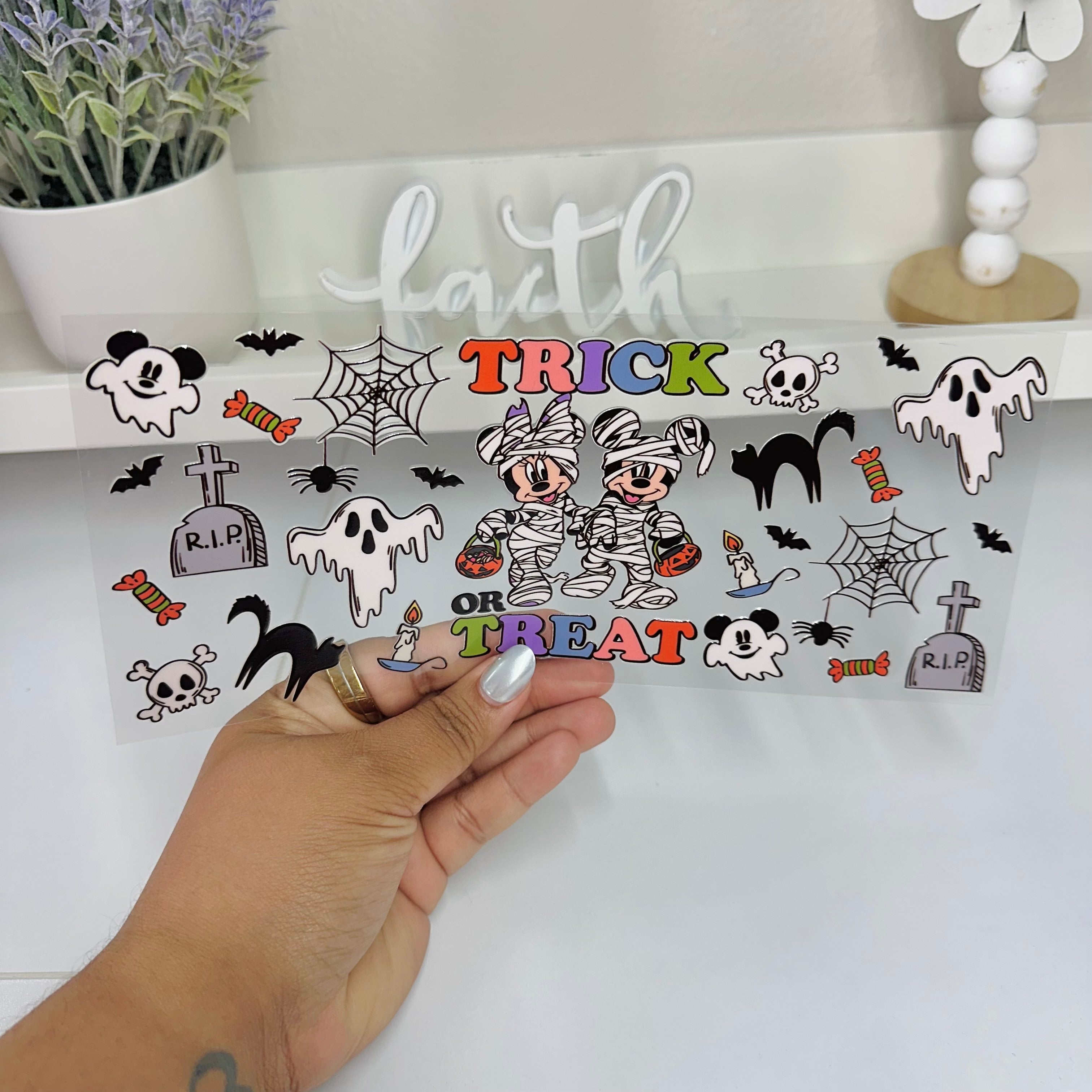 Trick Or Treat | UV DTF Wrap