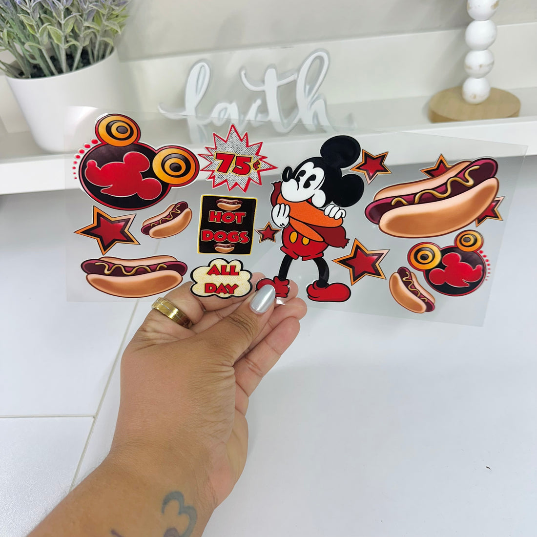 Vintage Mouse | UV DTF