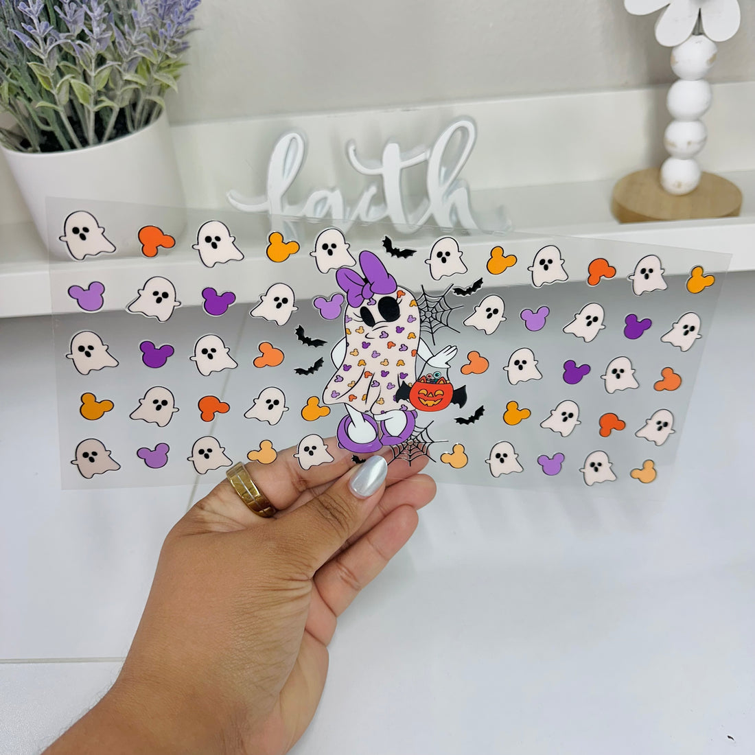 Daisy Ghost | UV DTF Wrap