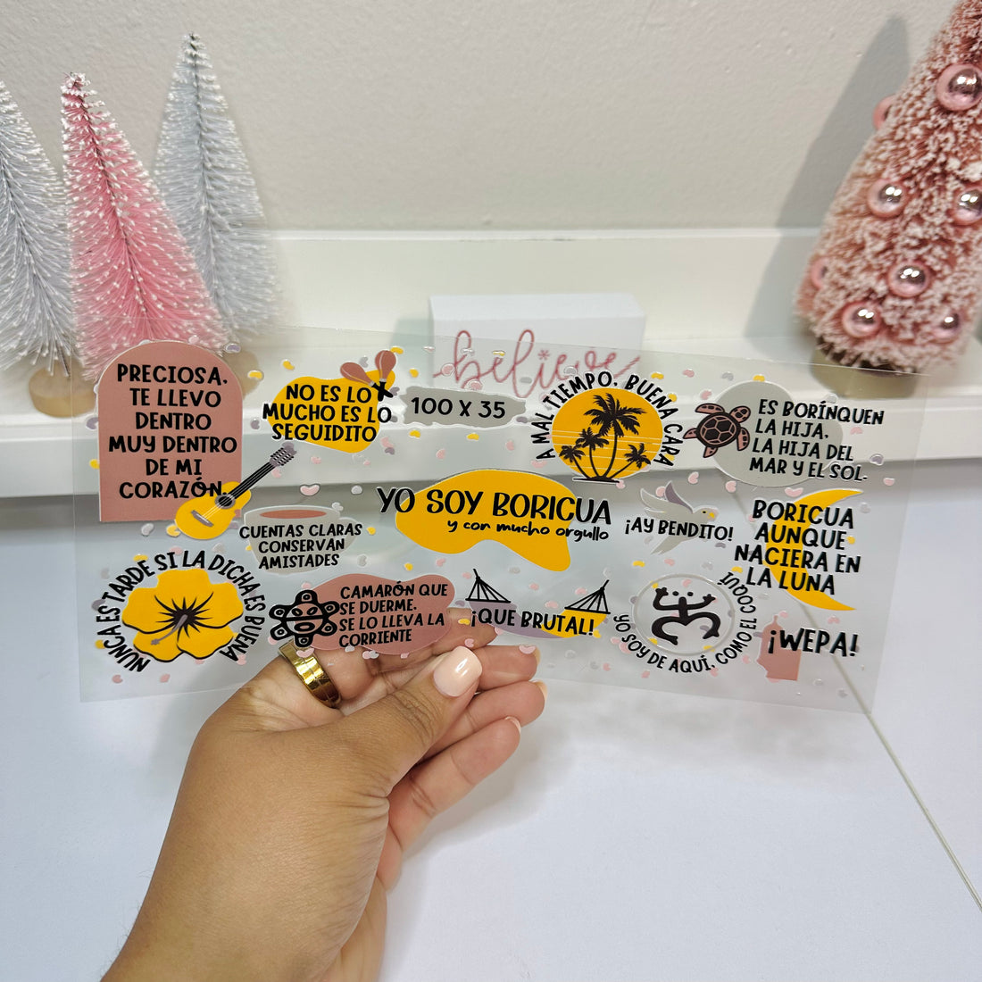 Yo soy Boricua | UV DTF