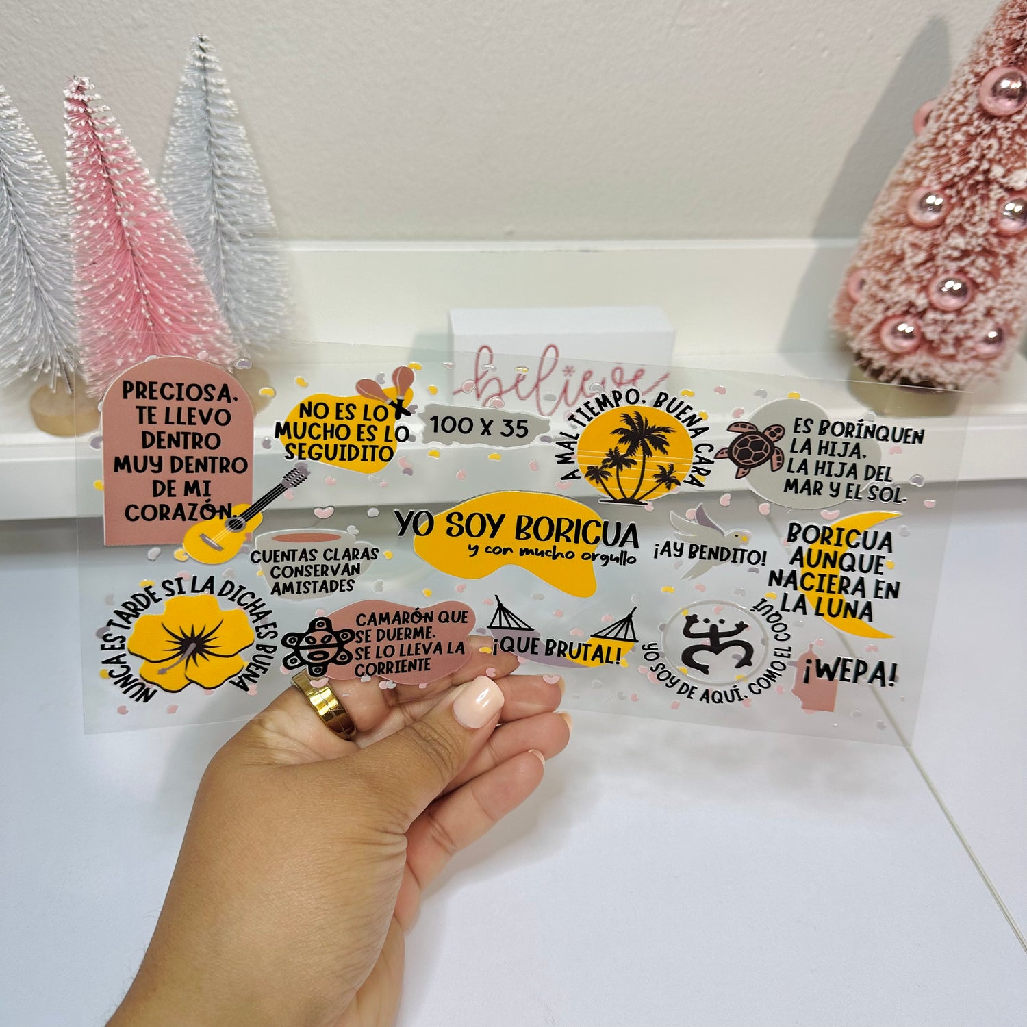 Yo soy Boricua | UV DTF