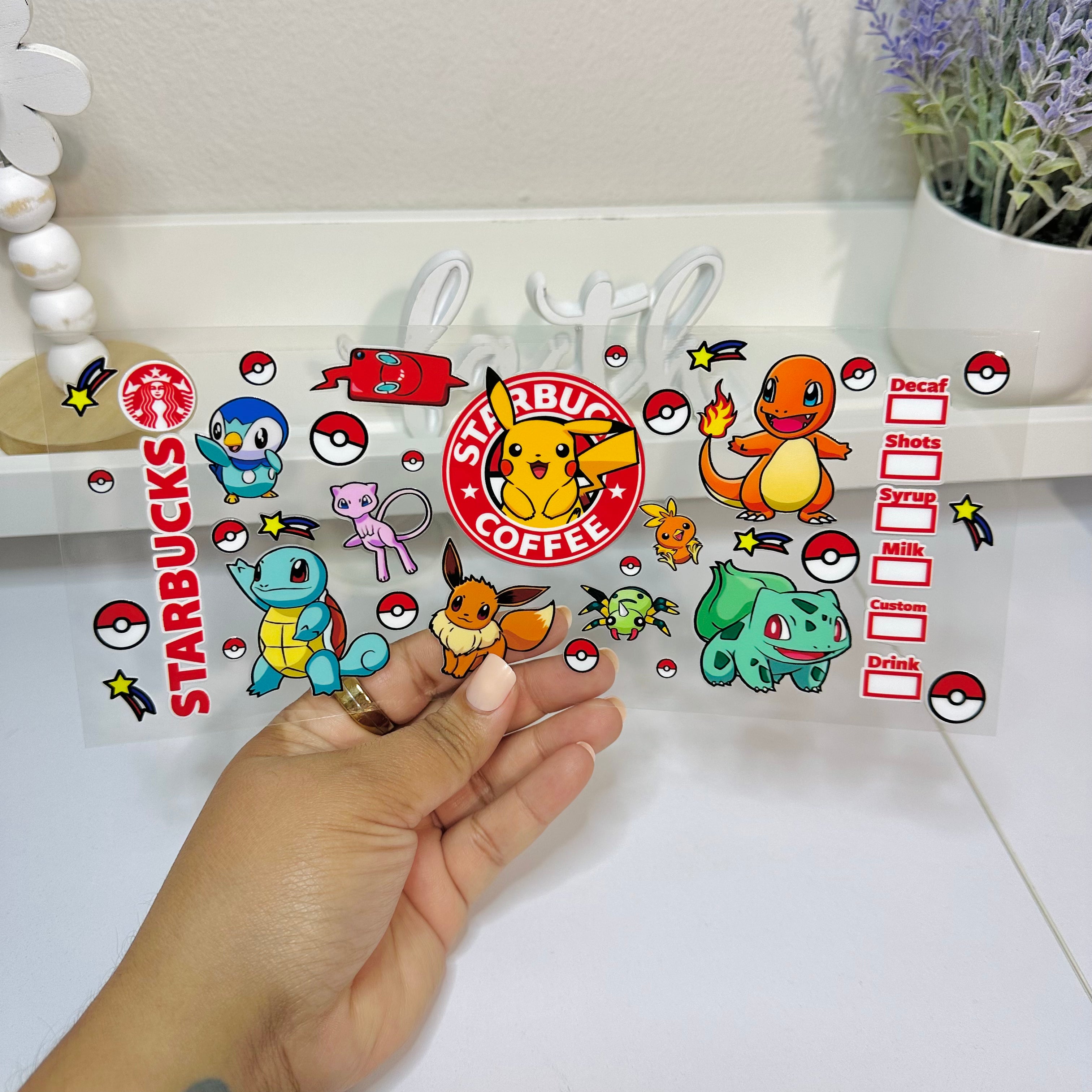 Coffee Cartoon | UV DTF