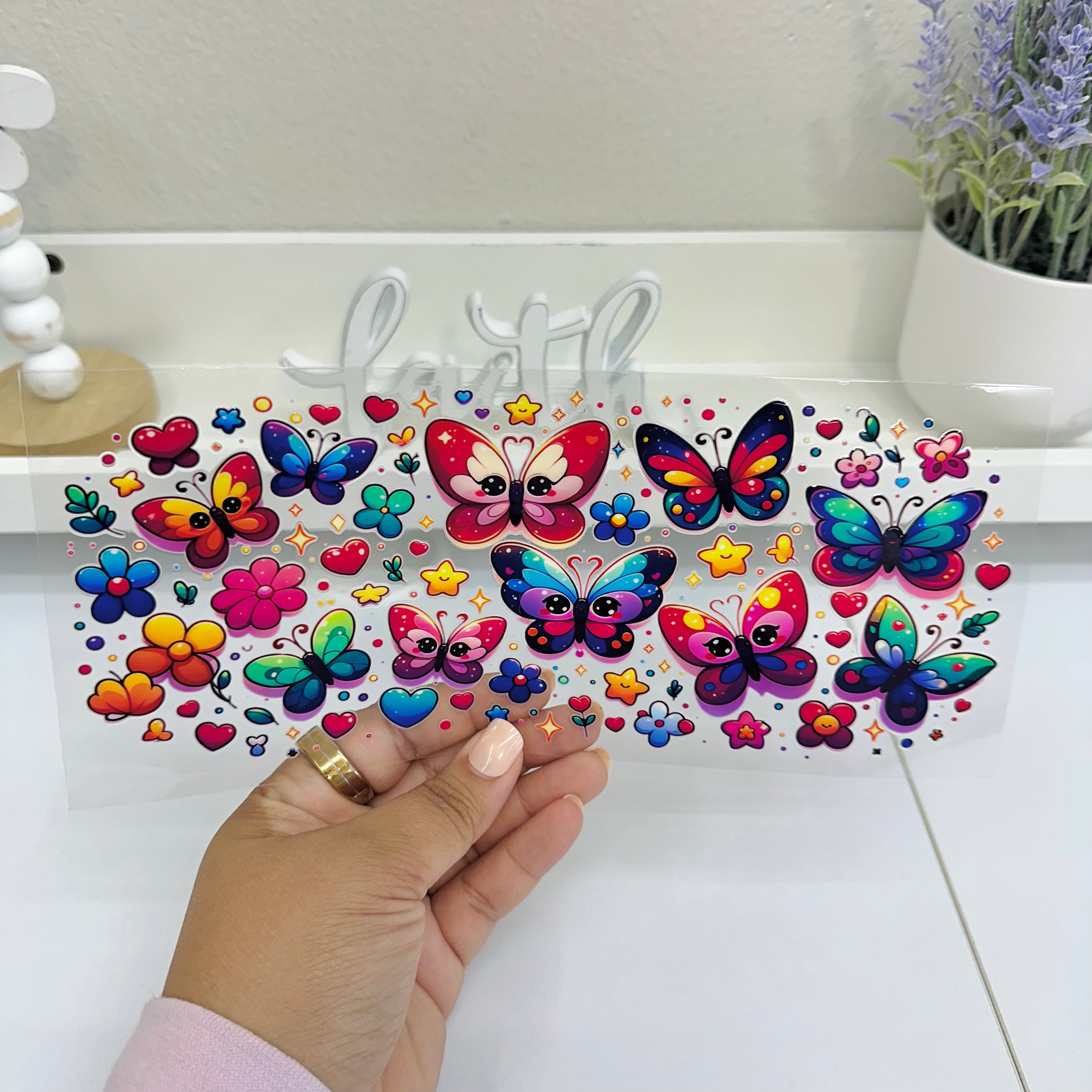 Butterflies | UV DTF Wrap