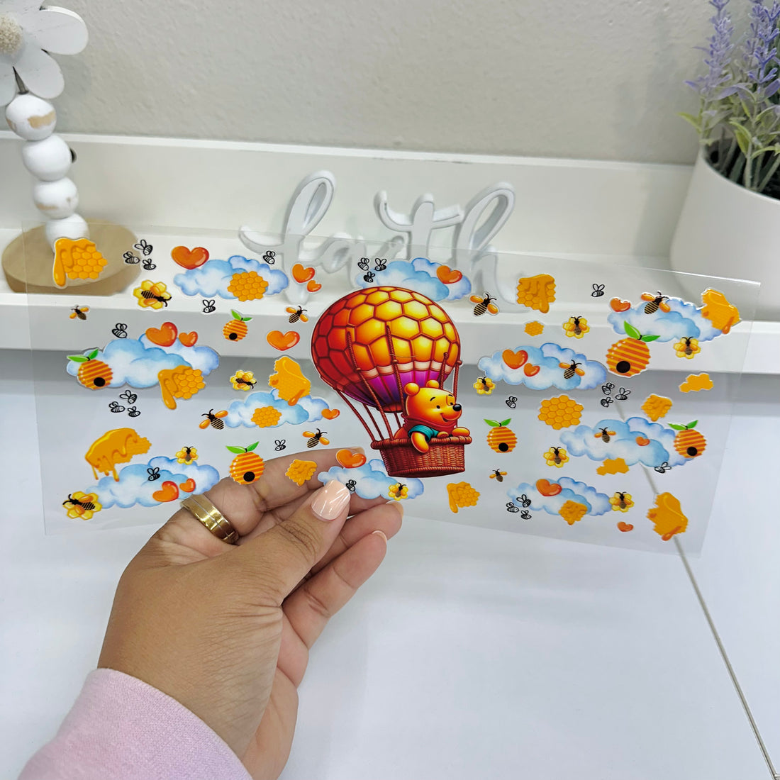 Pooh Globo | UV DTF Wrap
