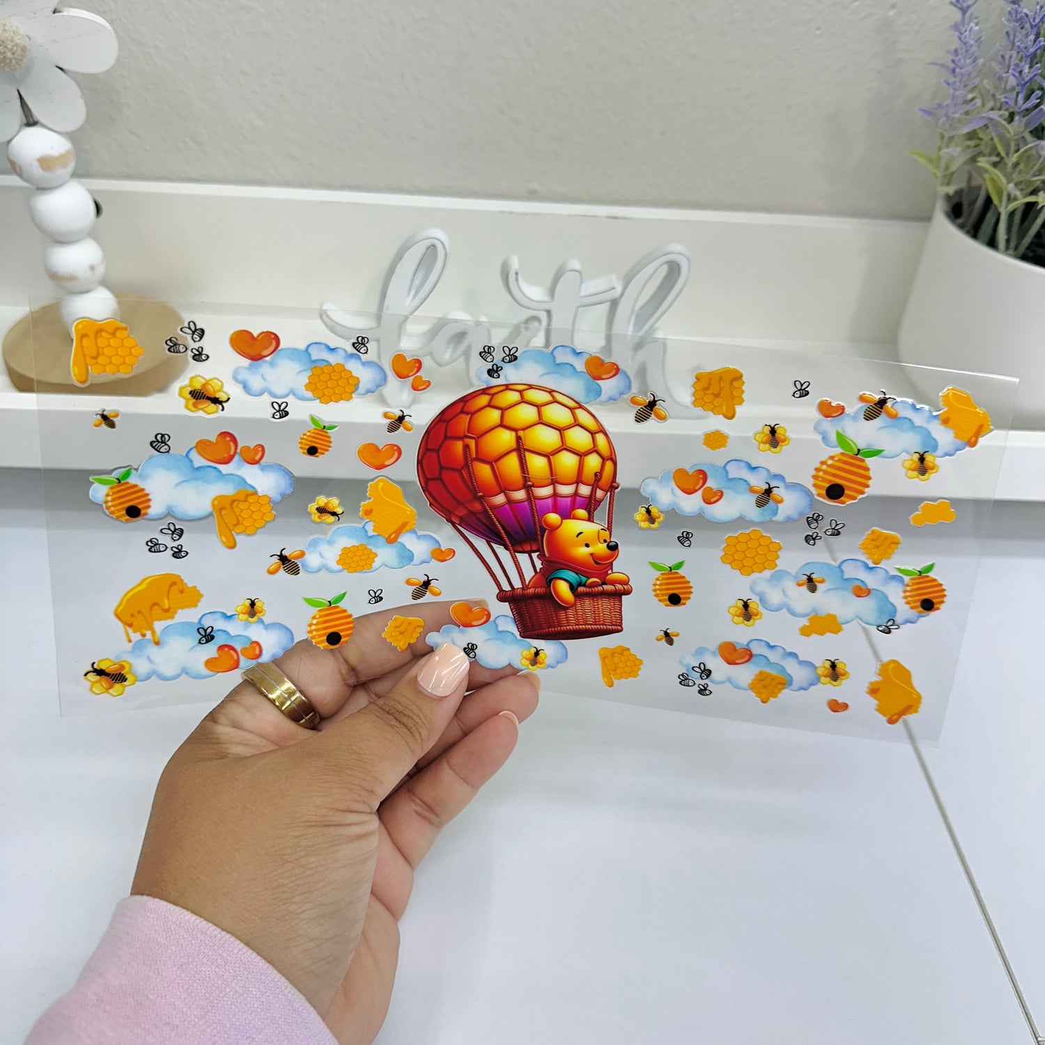 Pooh Globo | UV DTF Wrap
