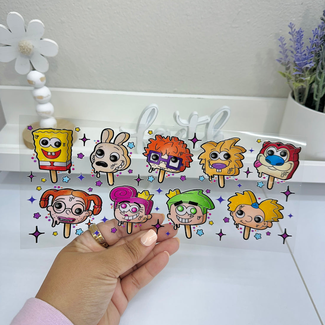 90’s NickToons | UV DTF Wrap