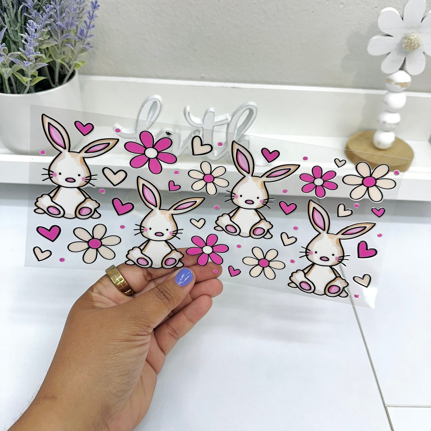Spring Bunny | UV DTF