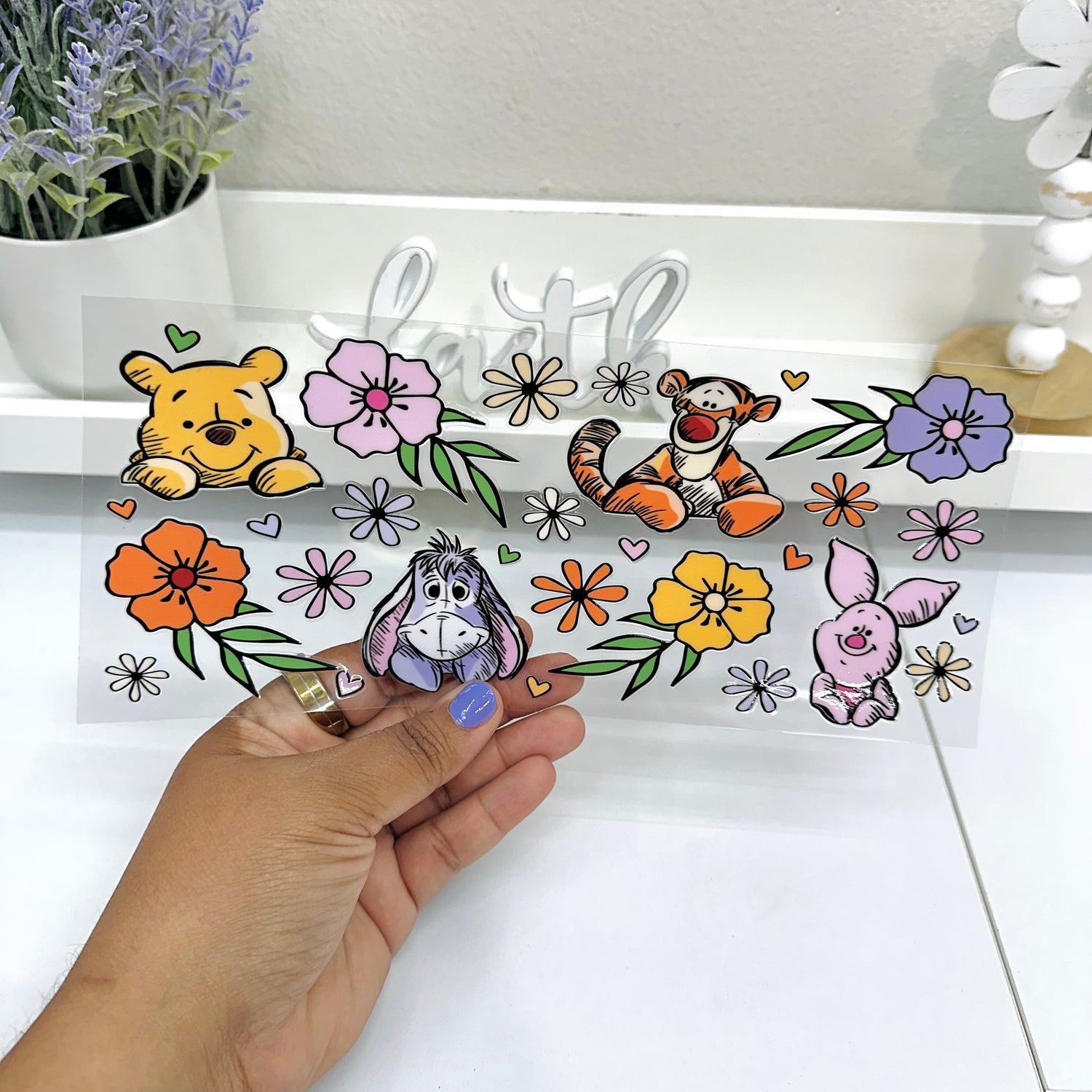 Bear and Friends Wrap | UV DTF