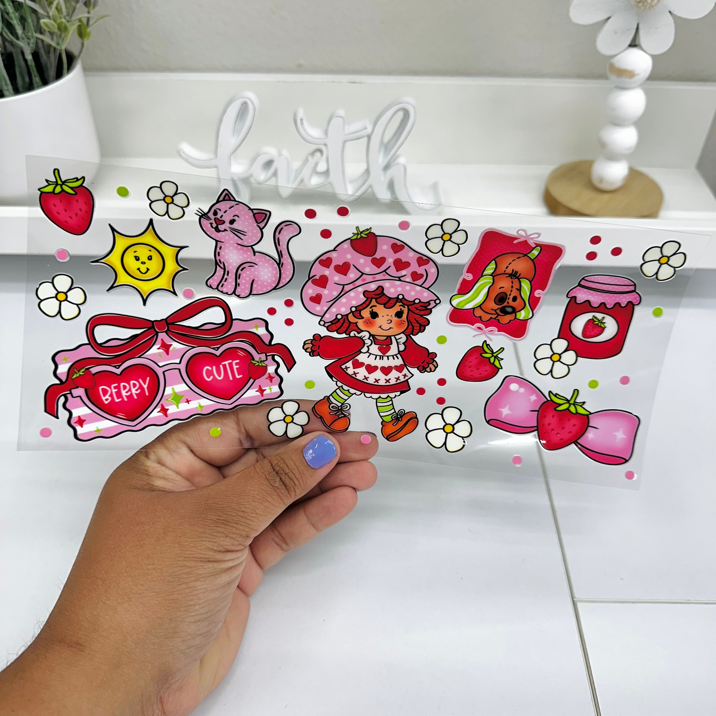 Strawberry Berry Cute | UV DTF