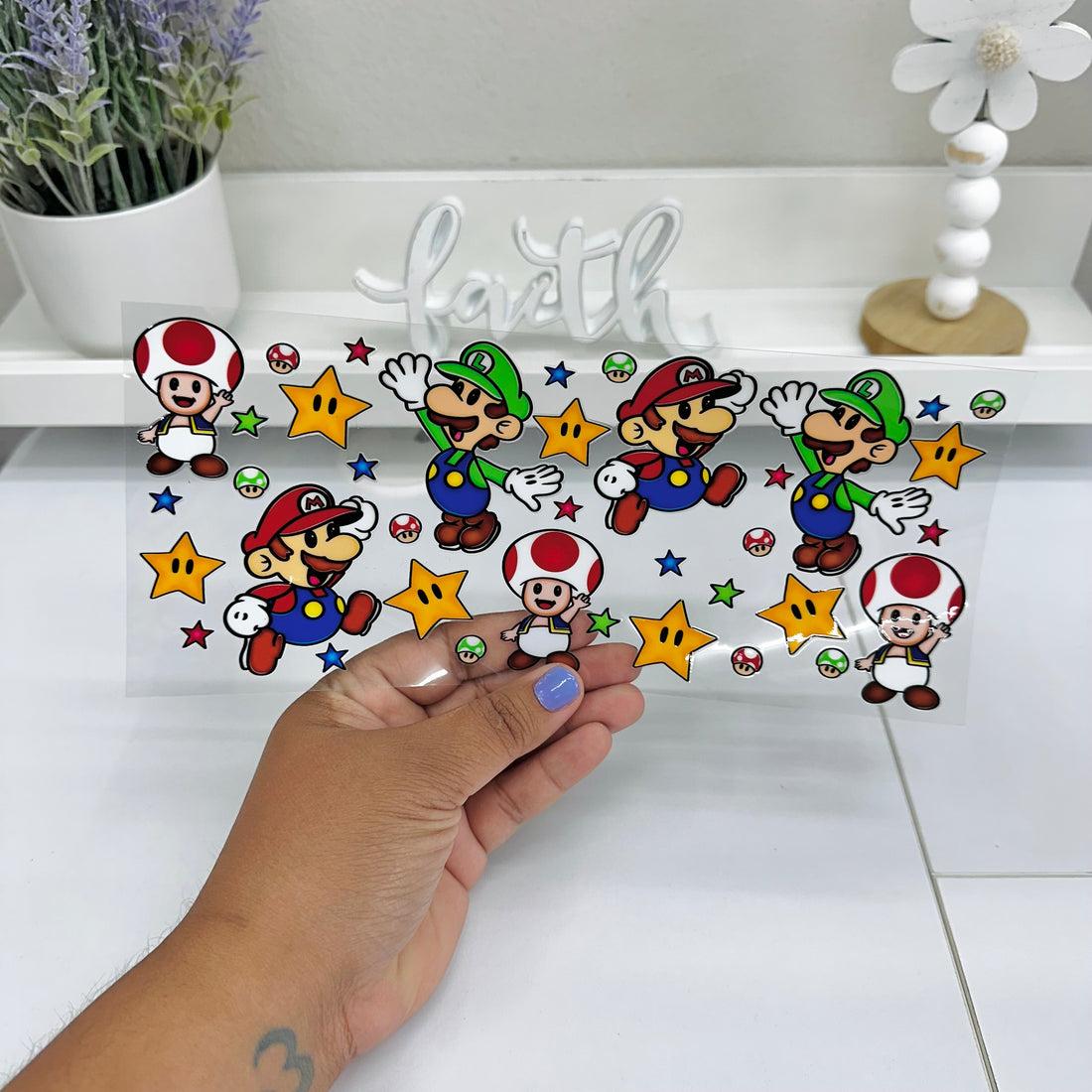 Mario and Friends | UV DTF