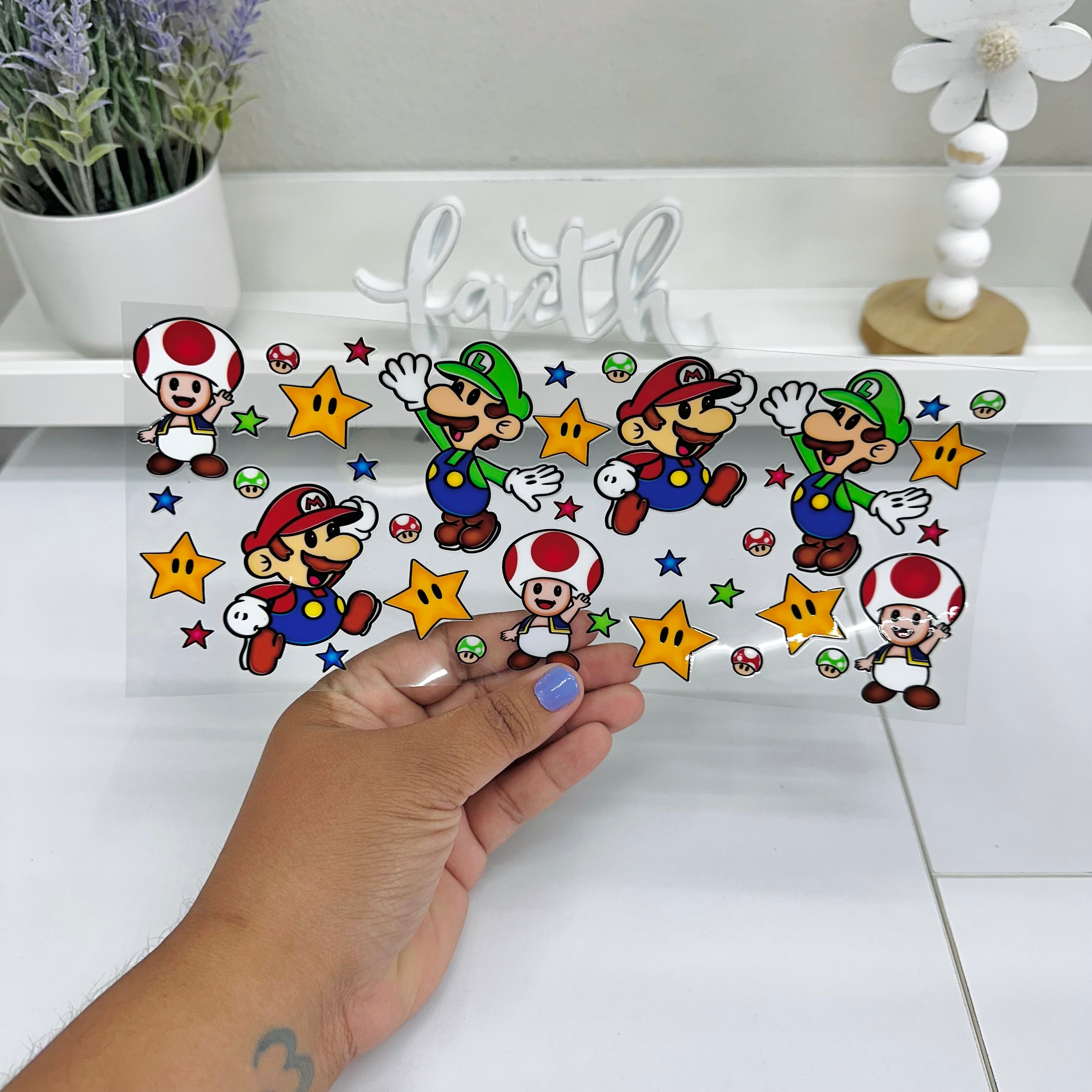 Mario and Friends | UV DTF