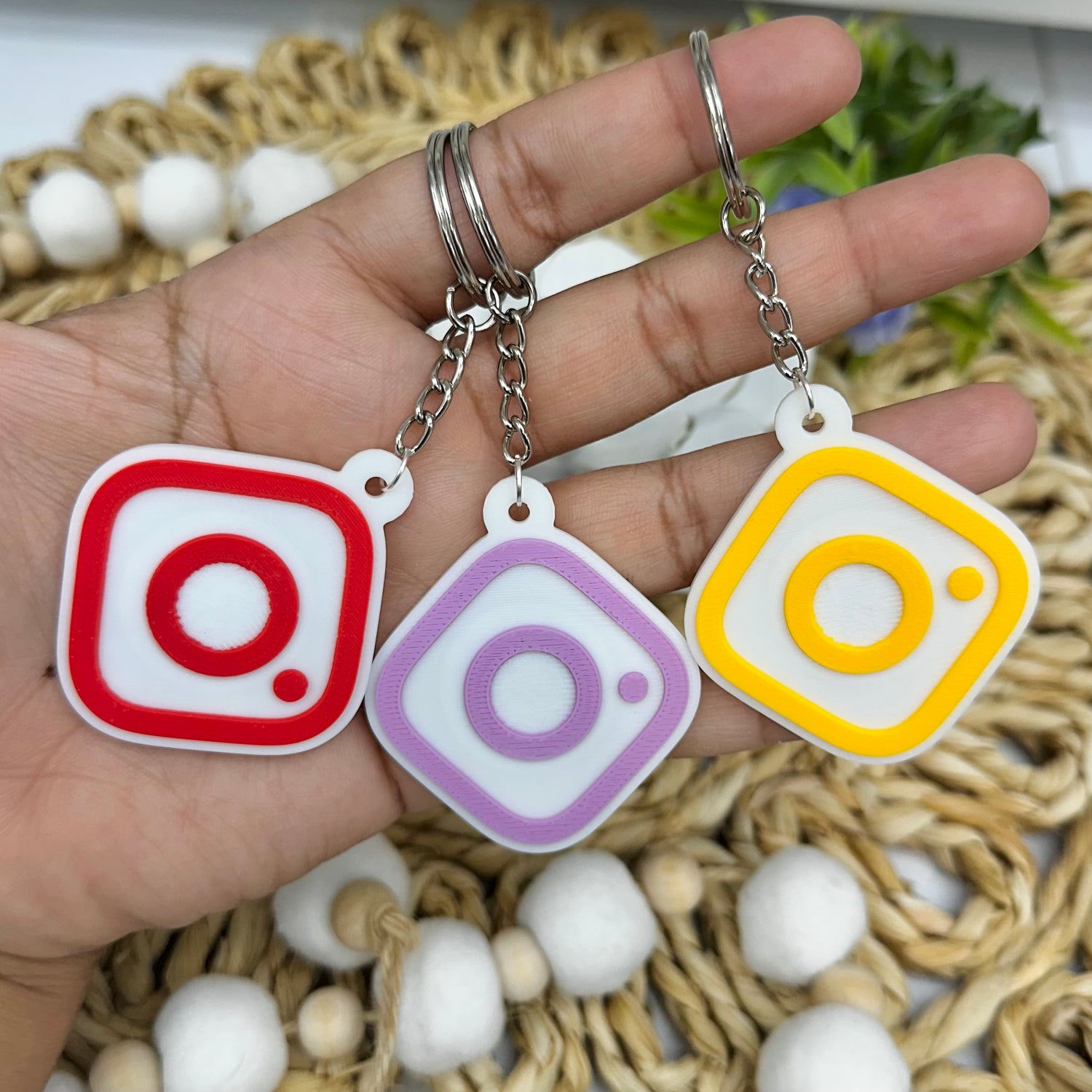 Llaveros Inteligentes NFC - Intagram