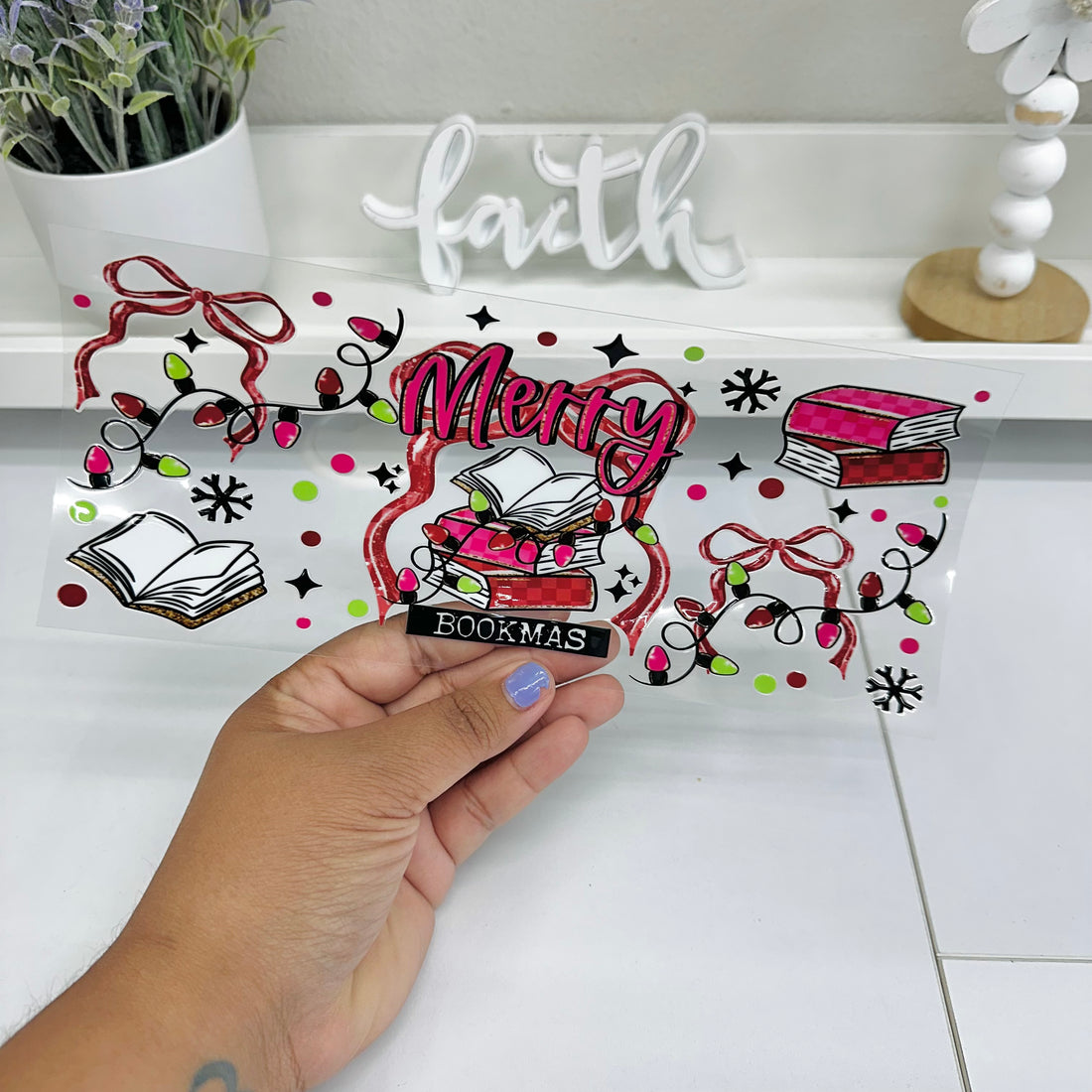 Feliz Navidá de Libros | UV DTF