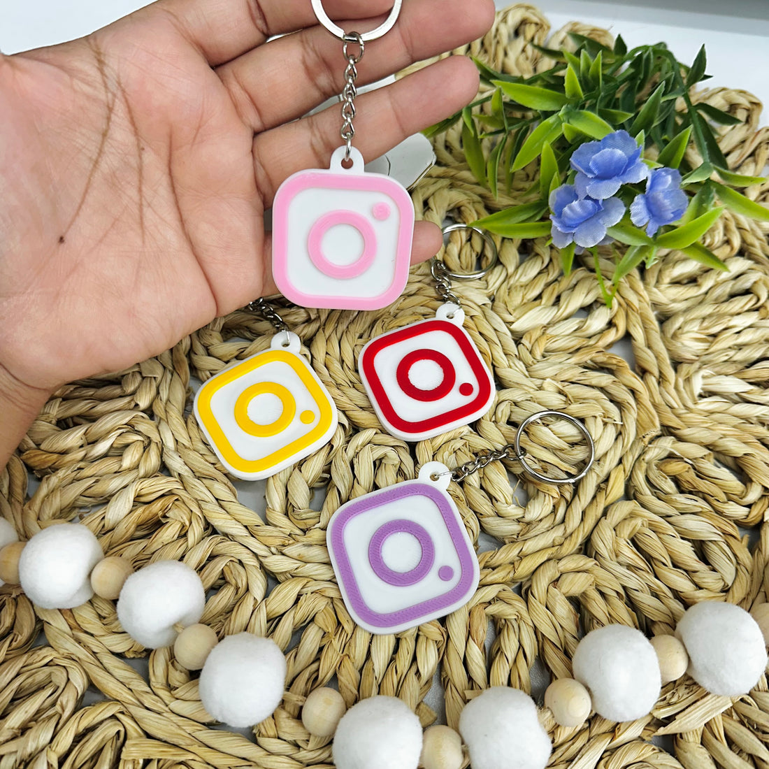NFC Keychains - Intagram