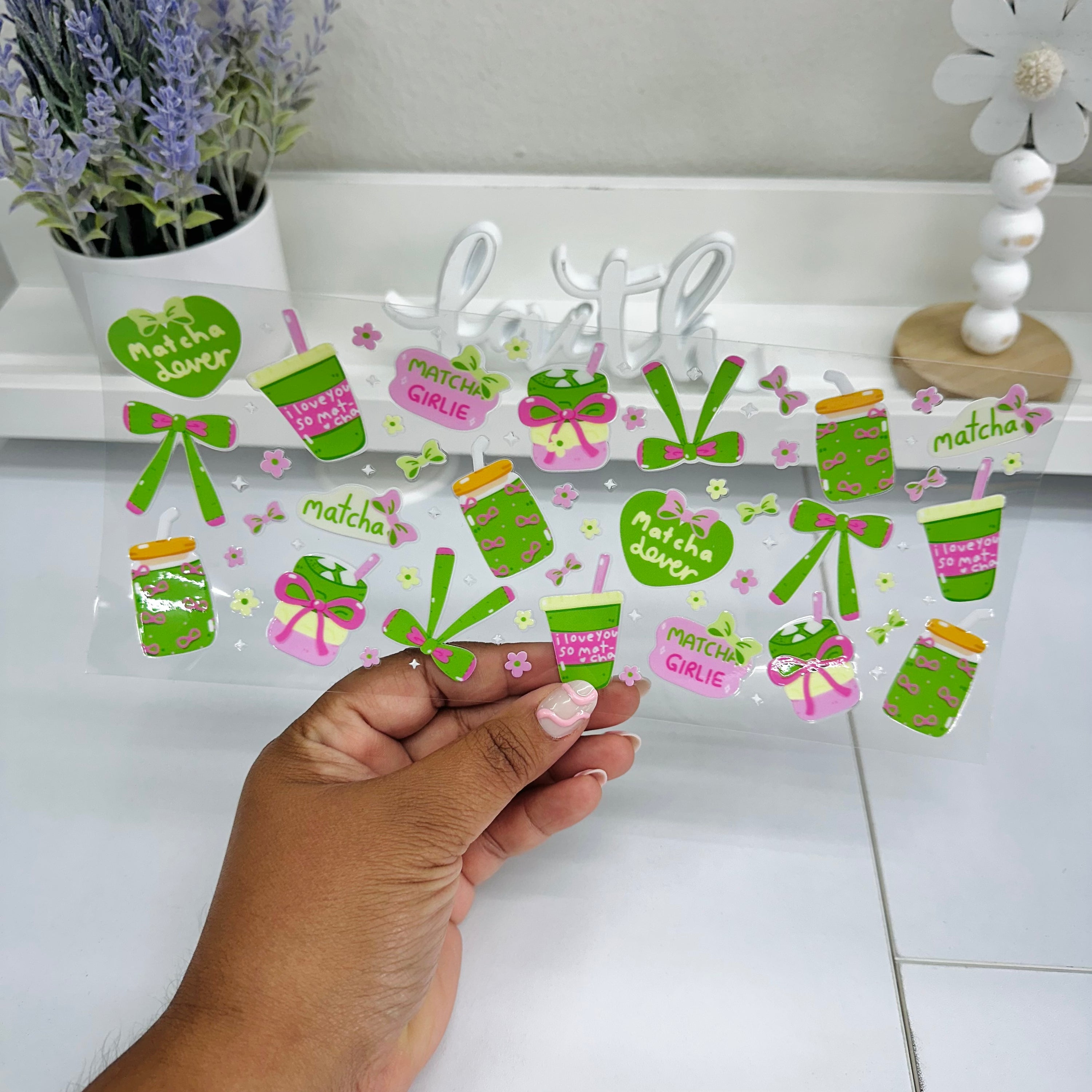 Matcha Girlie | UV DTF