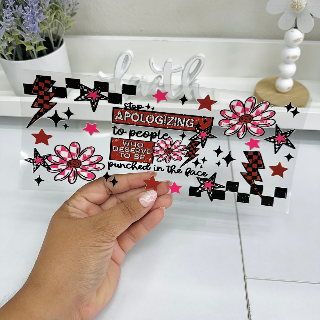 Punched in the Face | UV DTF