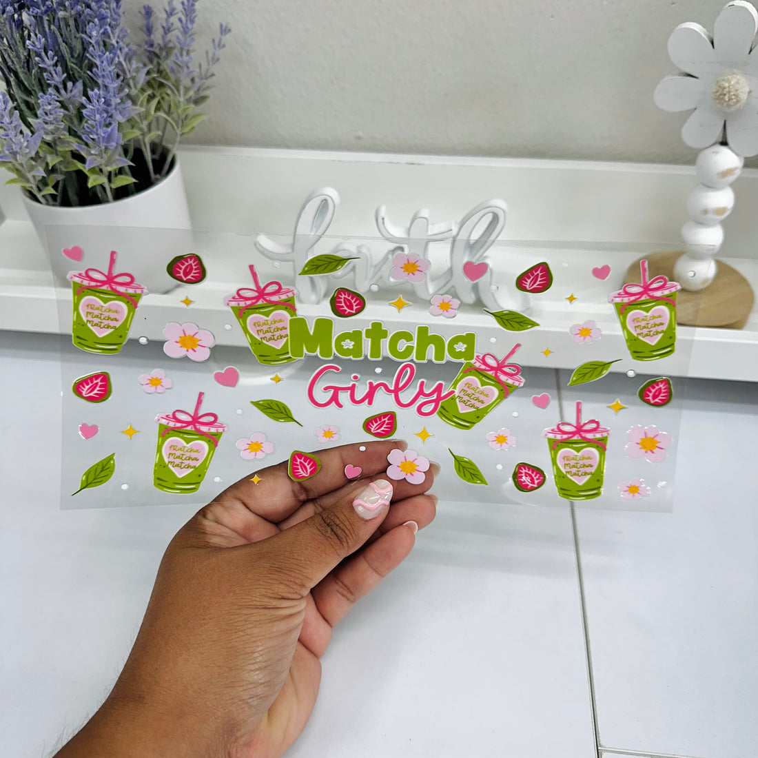 Matcha Girly | UV DTF