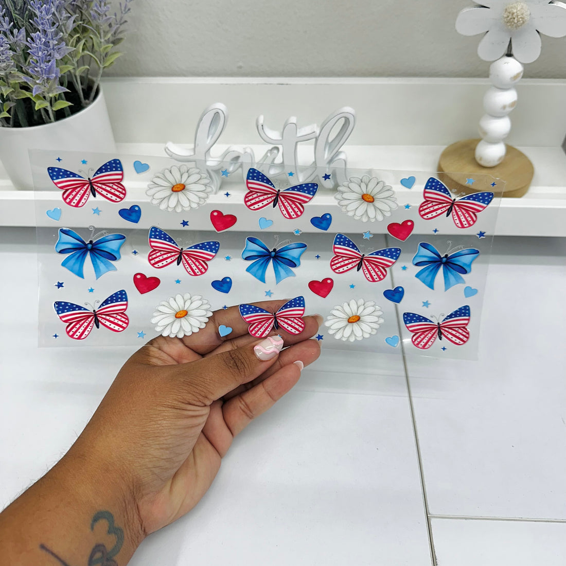 4th Butterfly Coquette | UV DTF