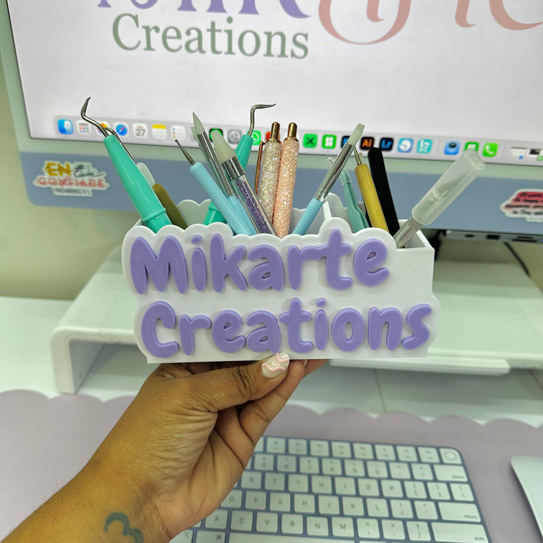 Desk Organizer - Personalized Pen Holder
