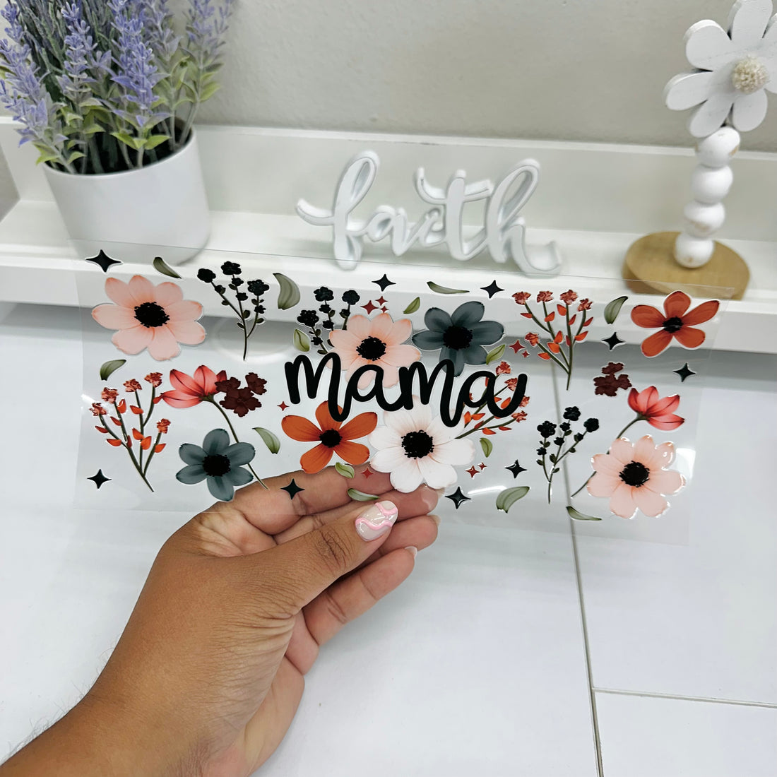 Mama Florals | UV DTF
