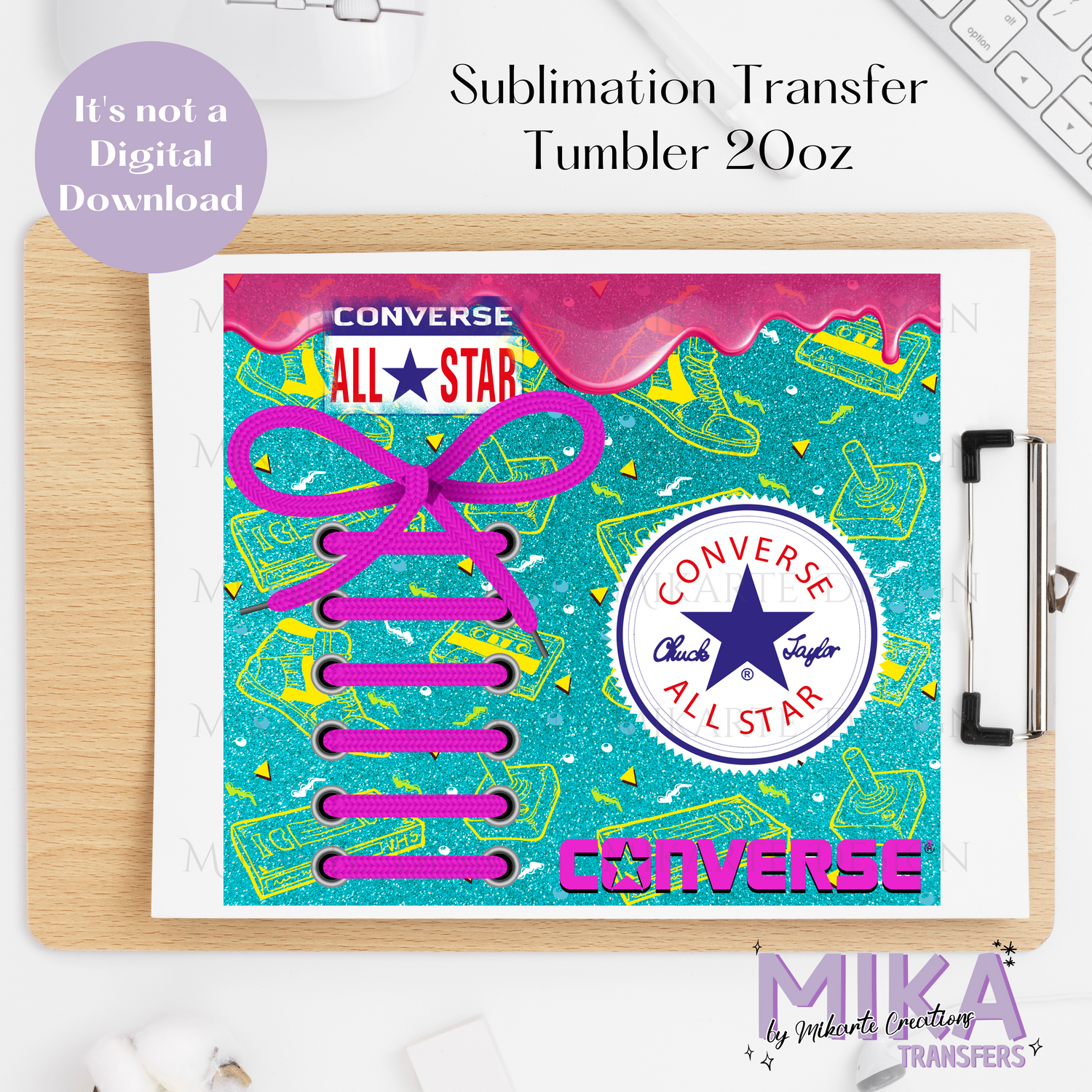 All Star | Tumbler Sublimation Transfer