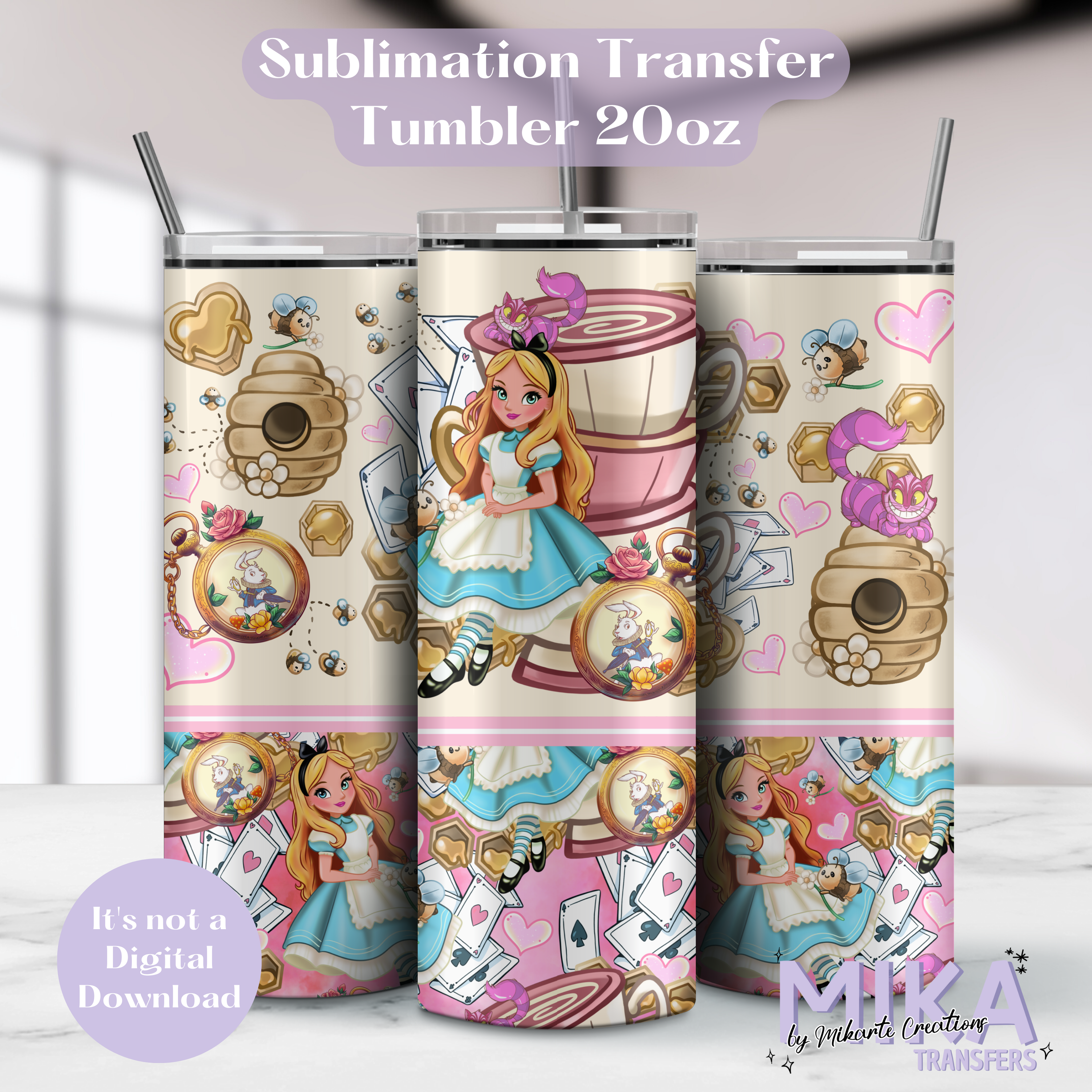 Sweet like honey | Tumbler Sublimation Transfer