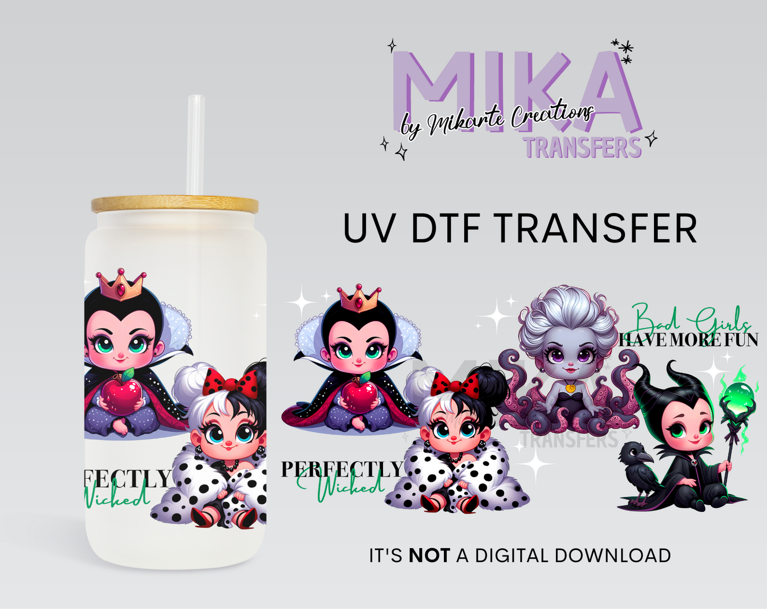 Perfectly Wicked | UV DTF Wrap