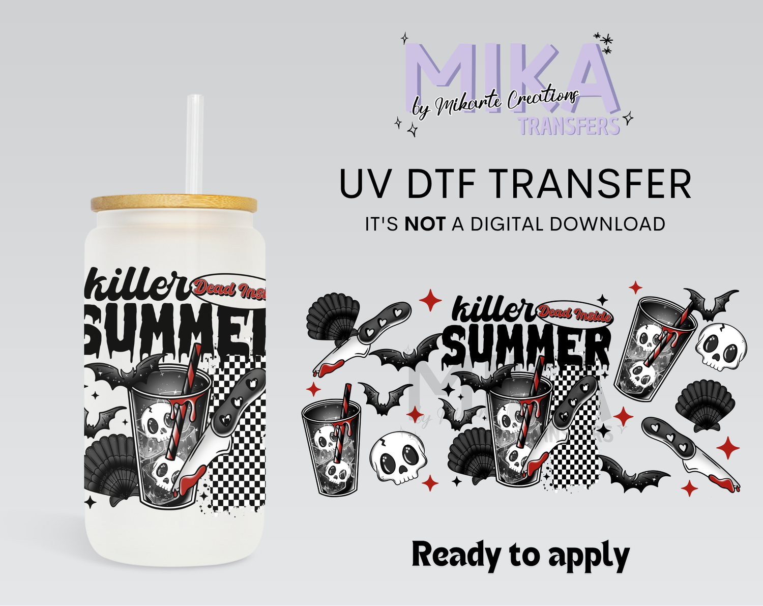 Verano asesino | UV DTF