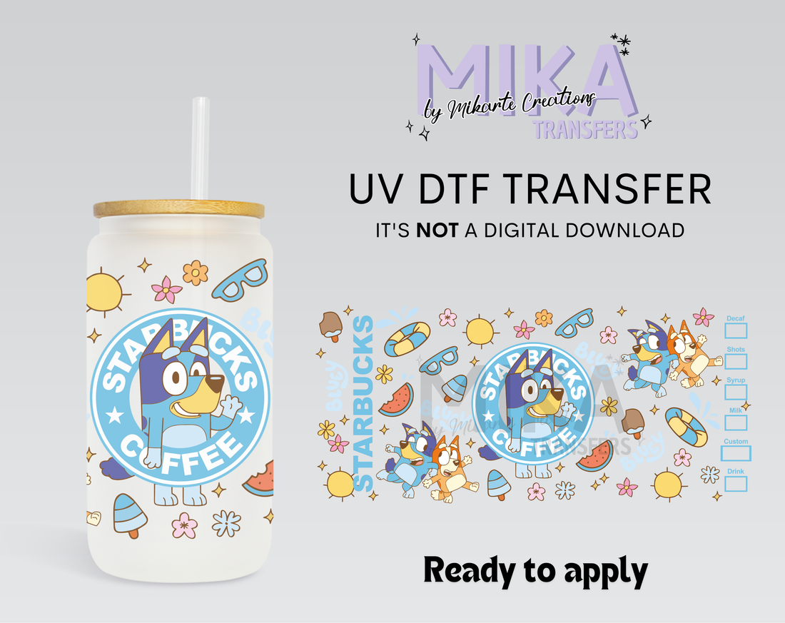Blue | UV DTF