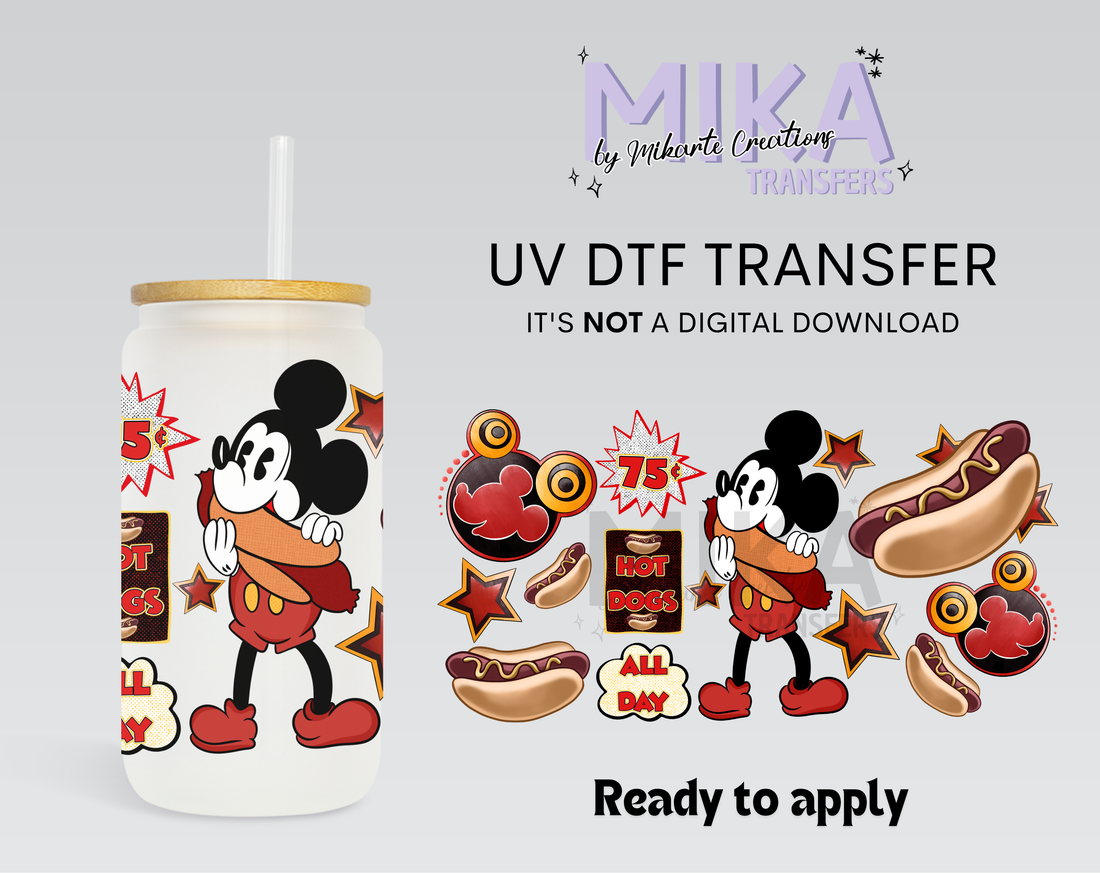 Vintage Mouse | UV DTF
