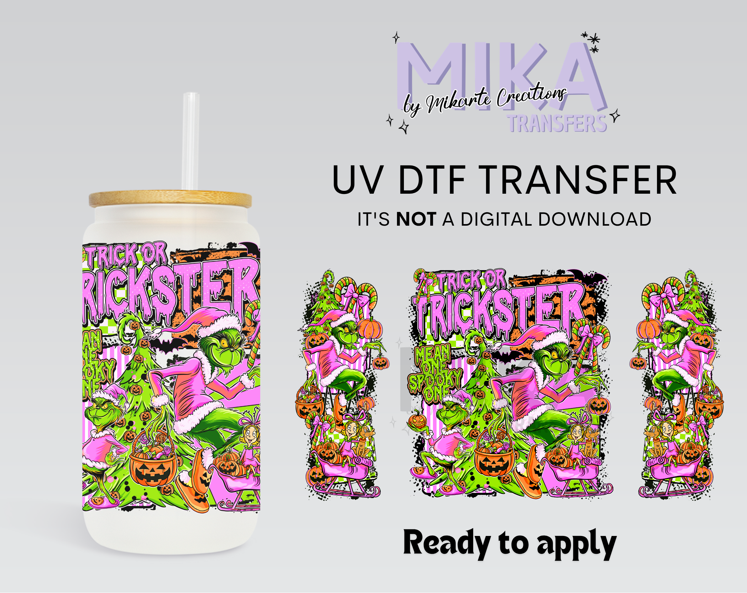 Green Trickster  | UV DTF
