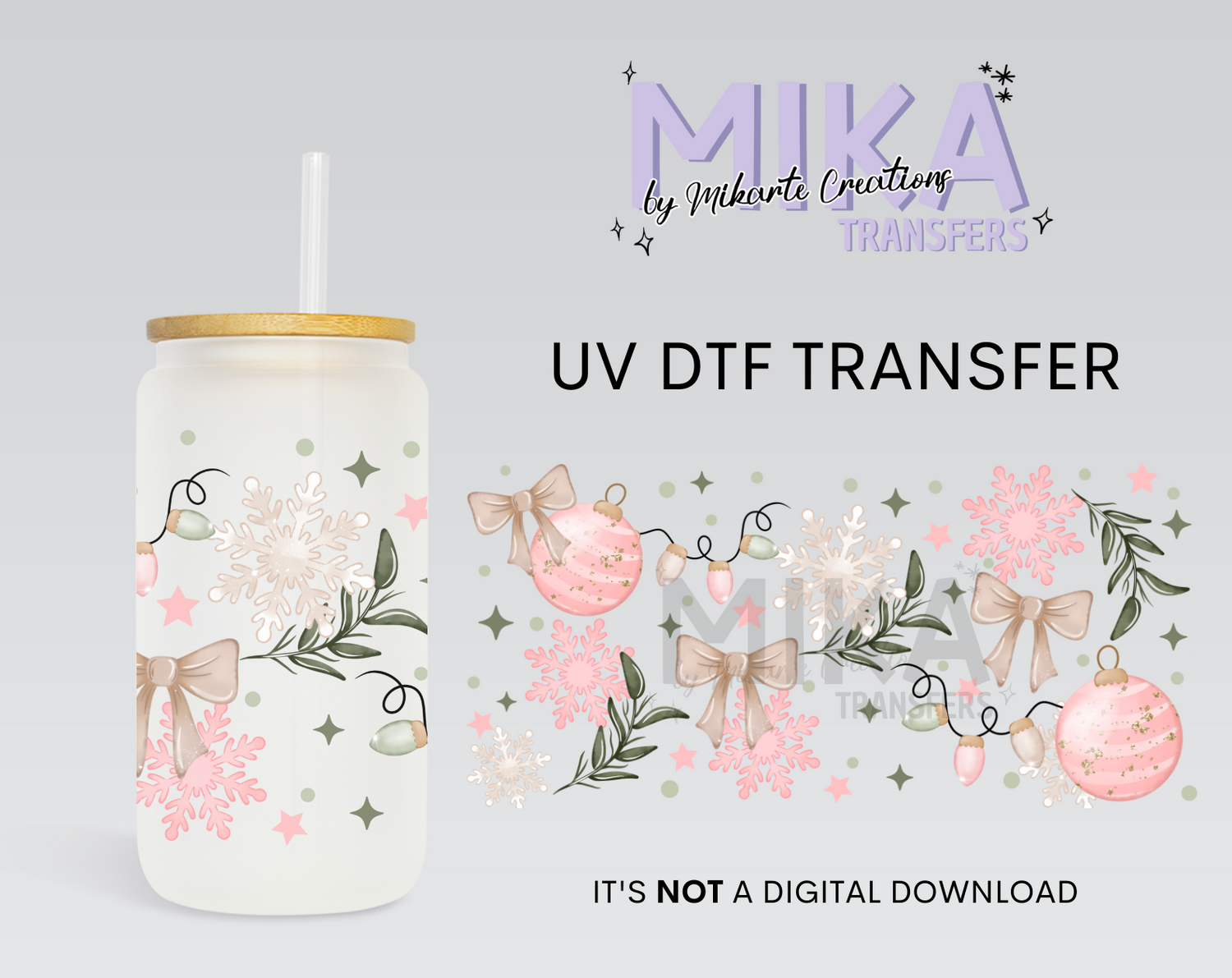 Merry Christmas | UV DTF