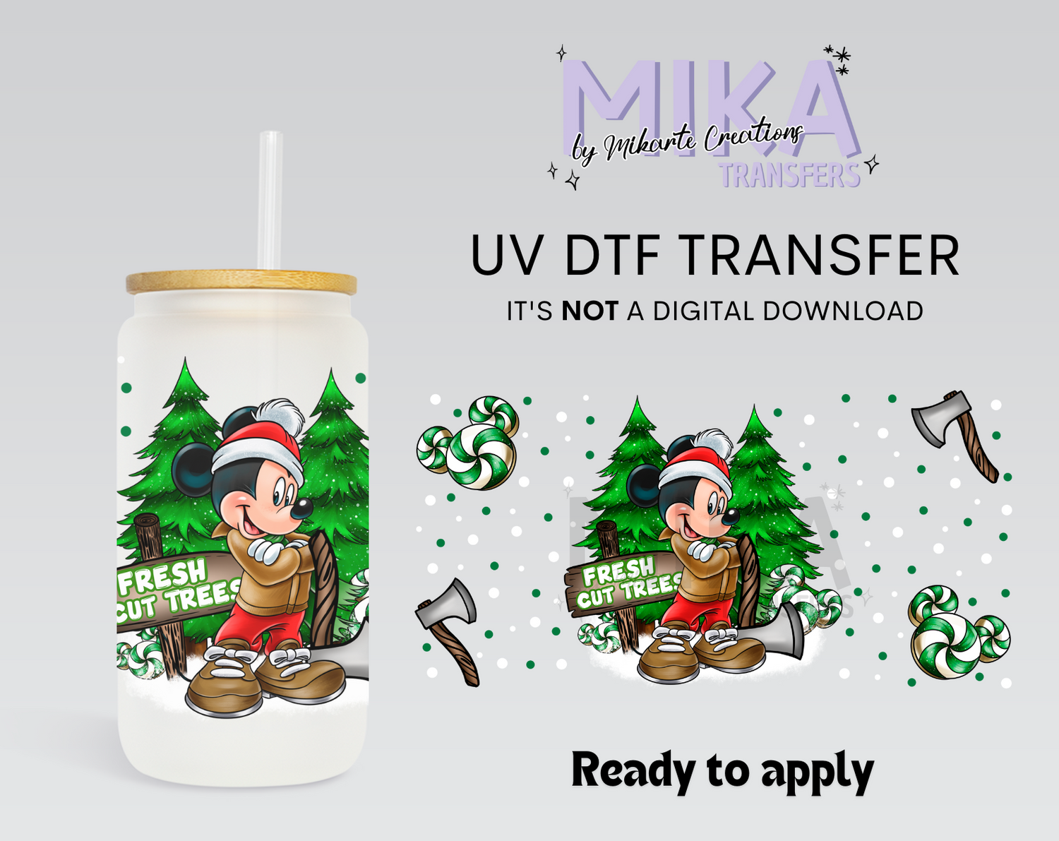 Tree cutting service | UV DTF