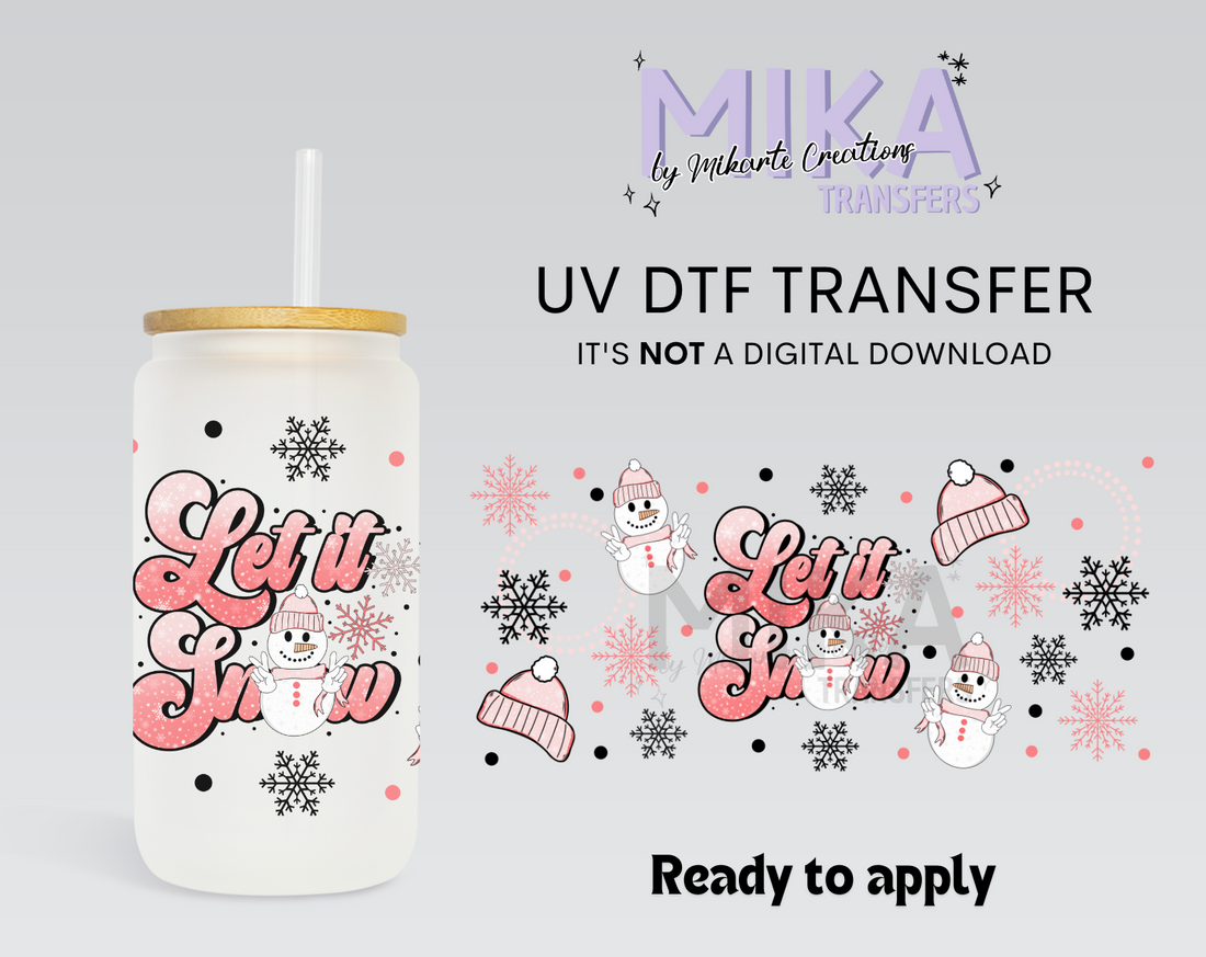 Let it snow | UV DTF