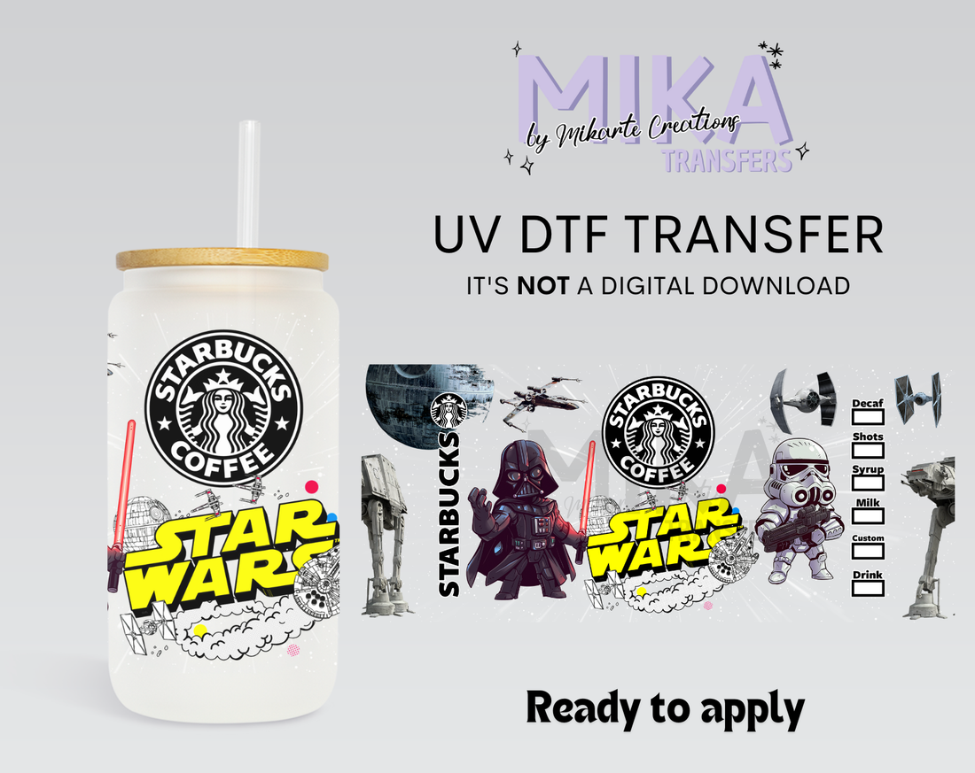 Space Coffee | UV DTF