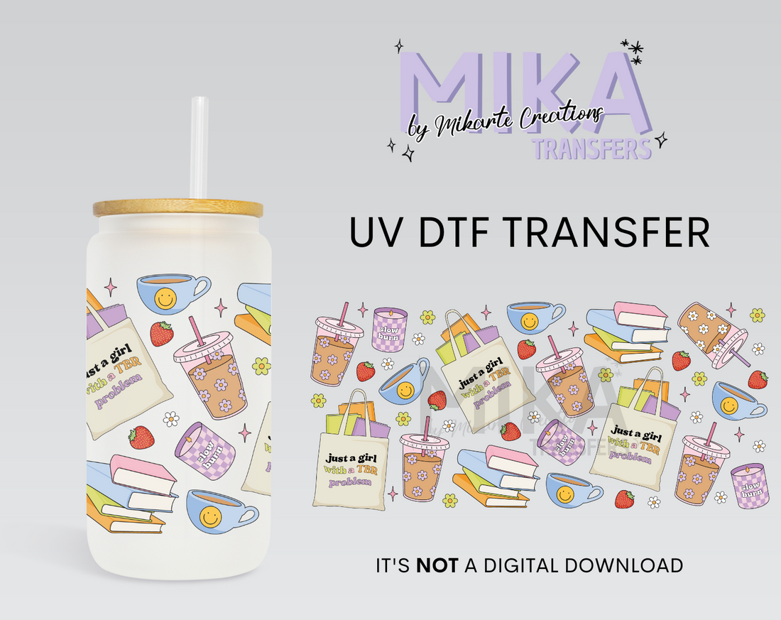 Just a Girl | UV DTF Wrap