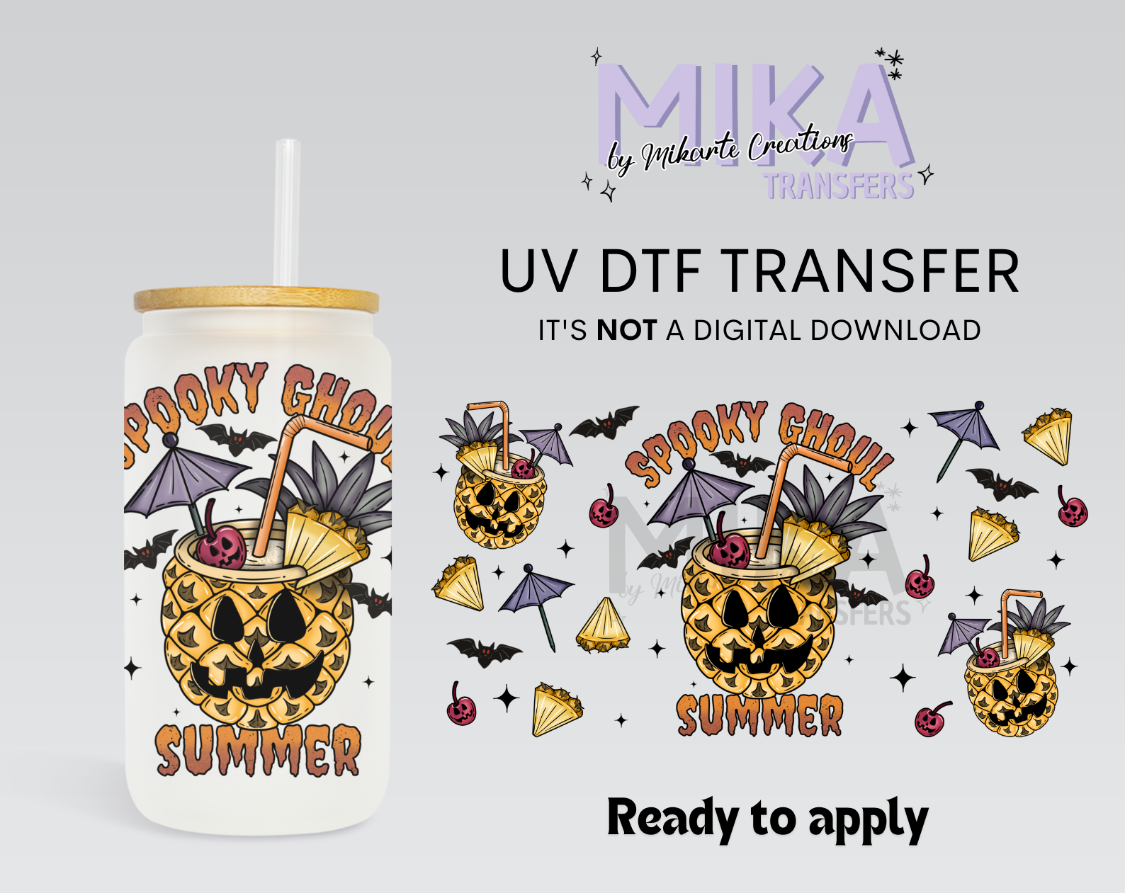 Verano espeluznante | UV DTF