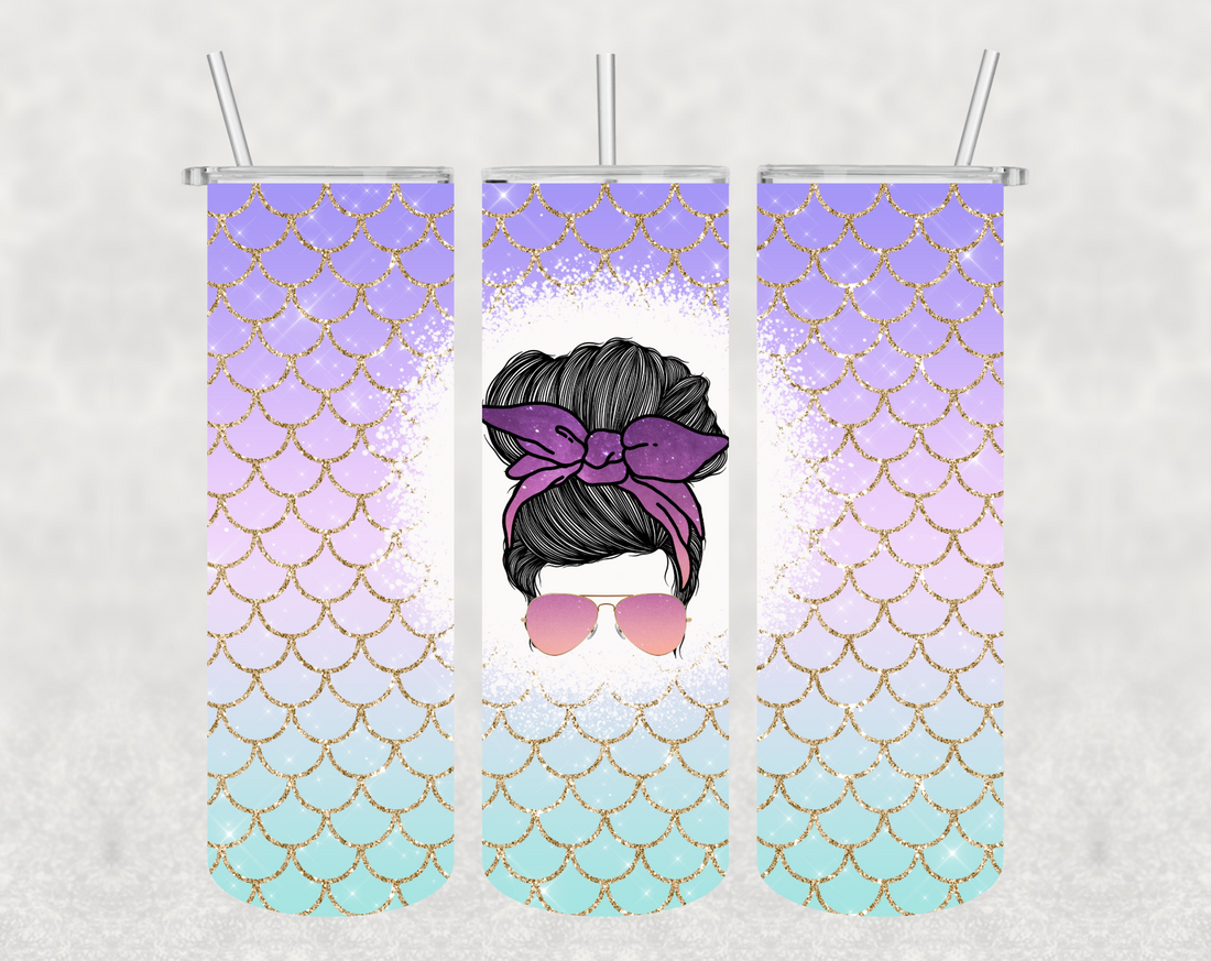 Chica Sirena | Tumbler PNG Digital Design