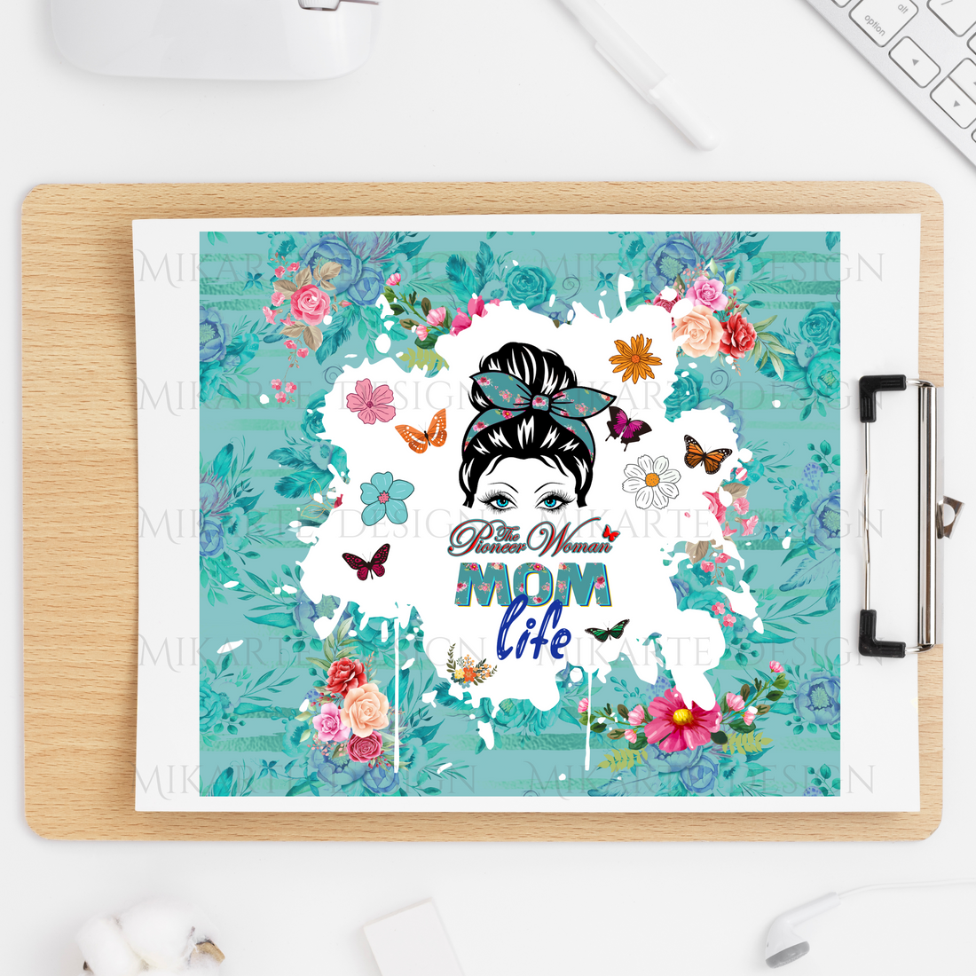 Mom Life - Tumbler Sublimation Transfer