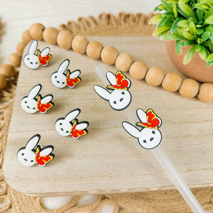 Bunny &amp; Butterfly | Straw Charms