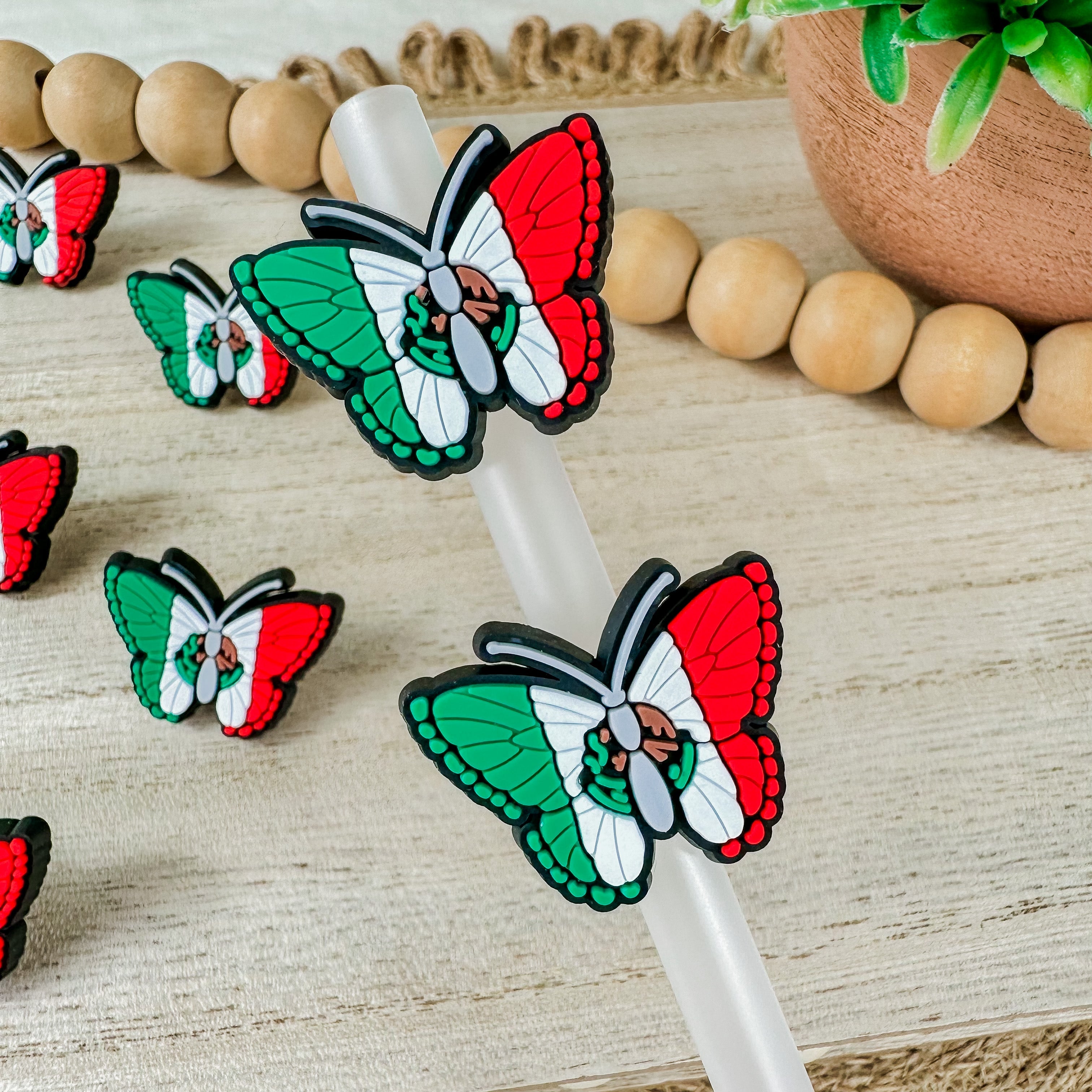 Mariposa Mexico | Straw Charms