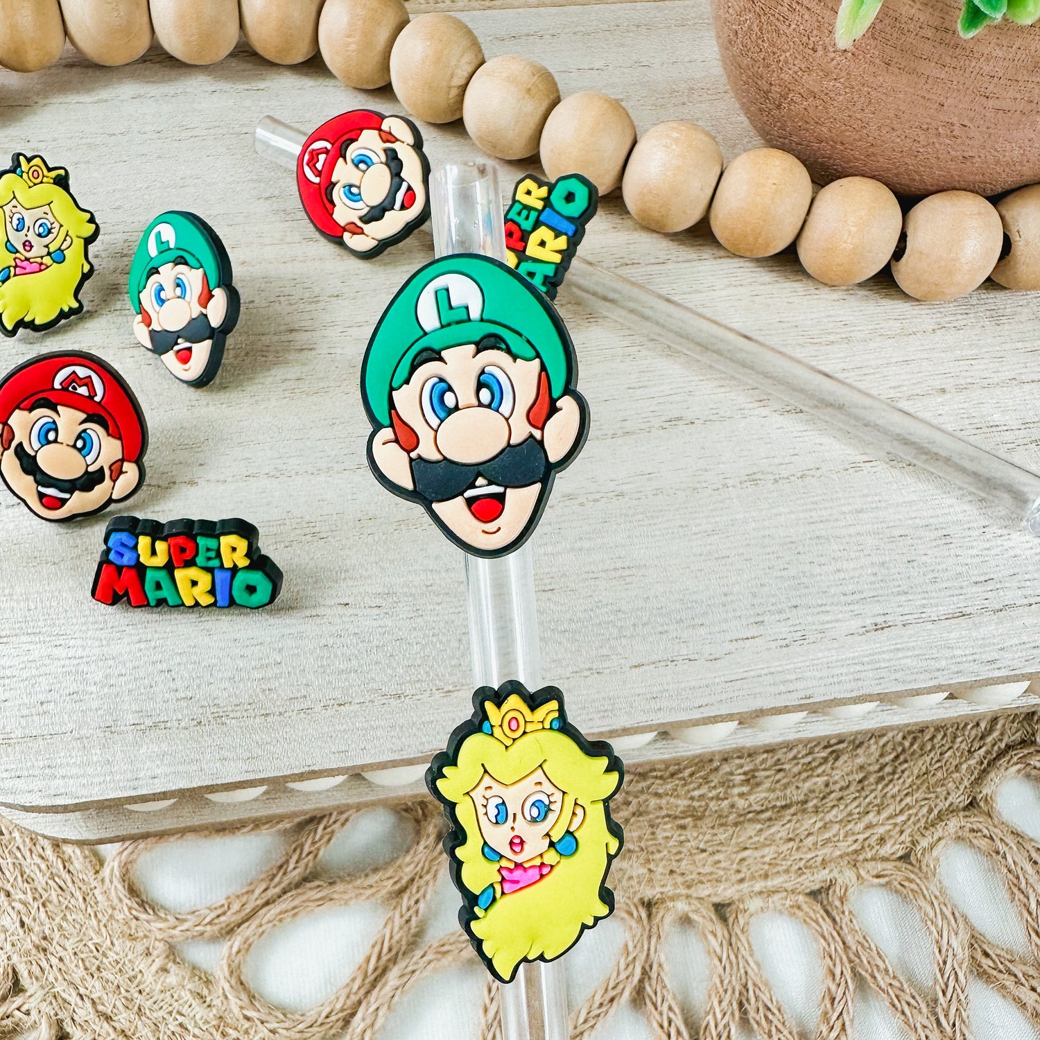 Mario | Straw Charms