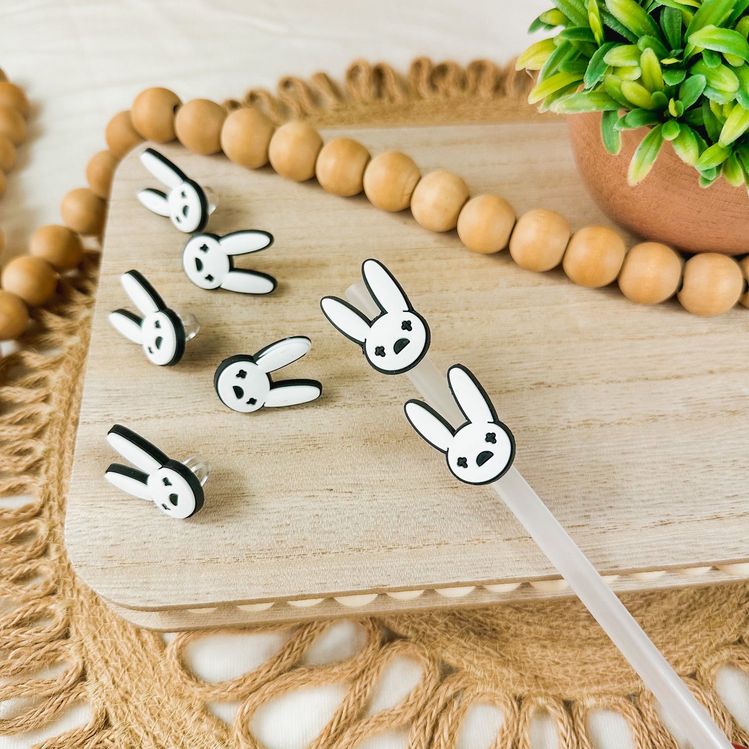 Bunny | Straw Charms