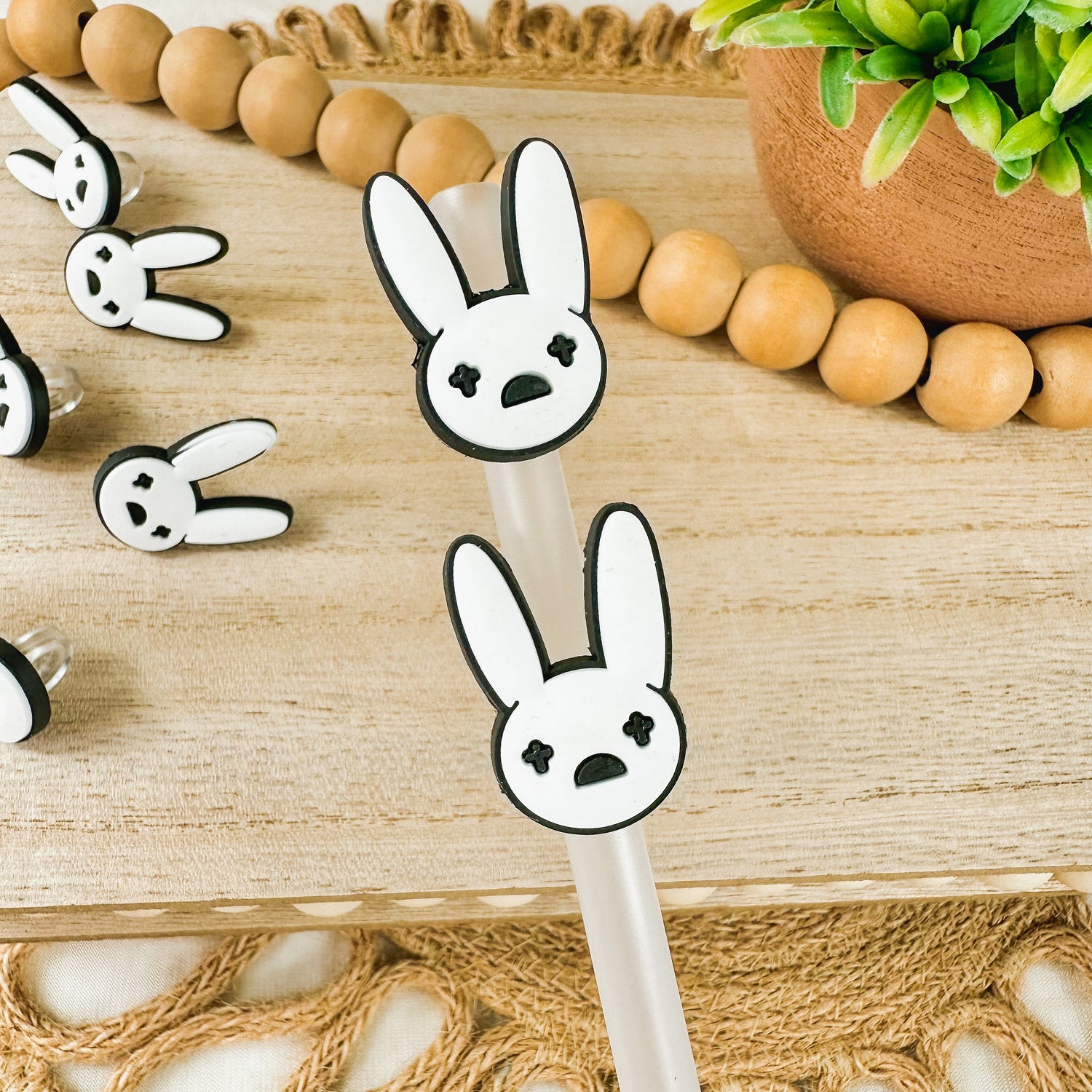 Bunny | Straw Charms